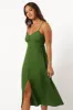 Darby Midi Dress - Ibiza Green sold by Petal & Pup