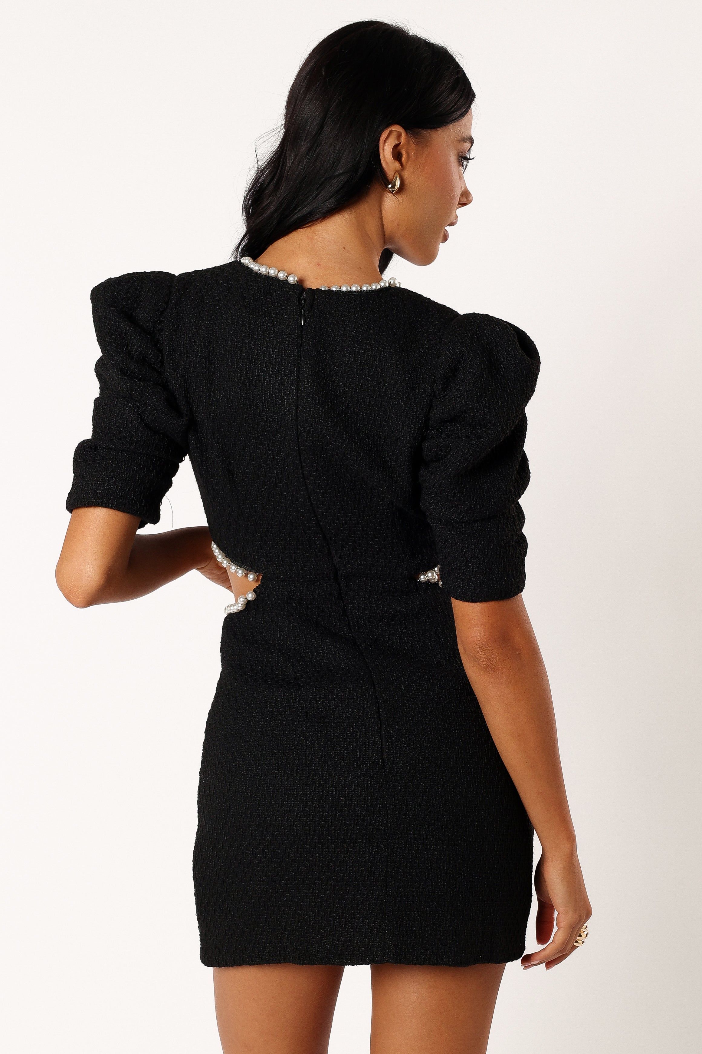 Weston Cut Out Mini Dress - Black sold by Petal & Pup product image thumbnail 3