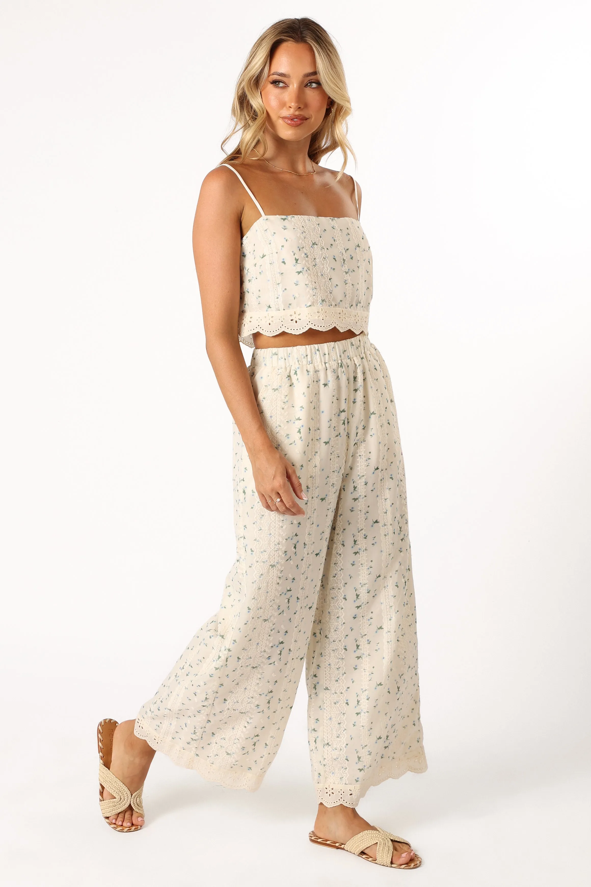 Alison Two Piece Set - Blue Floral sold by Petal & Pup product image thumbnail 5