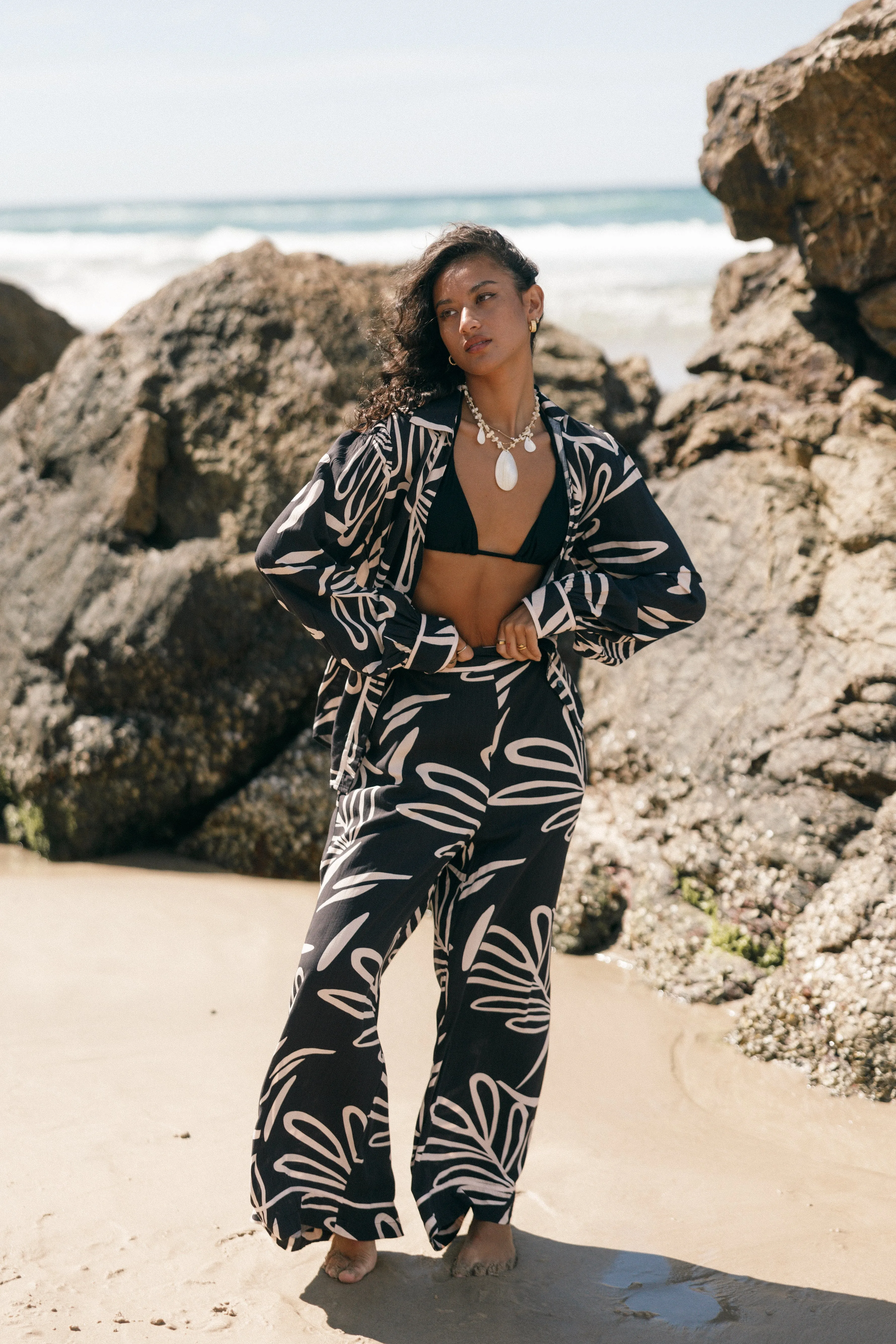 Talia Pants - Black sold by Petal & Pup product image thumbnail 2