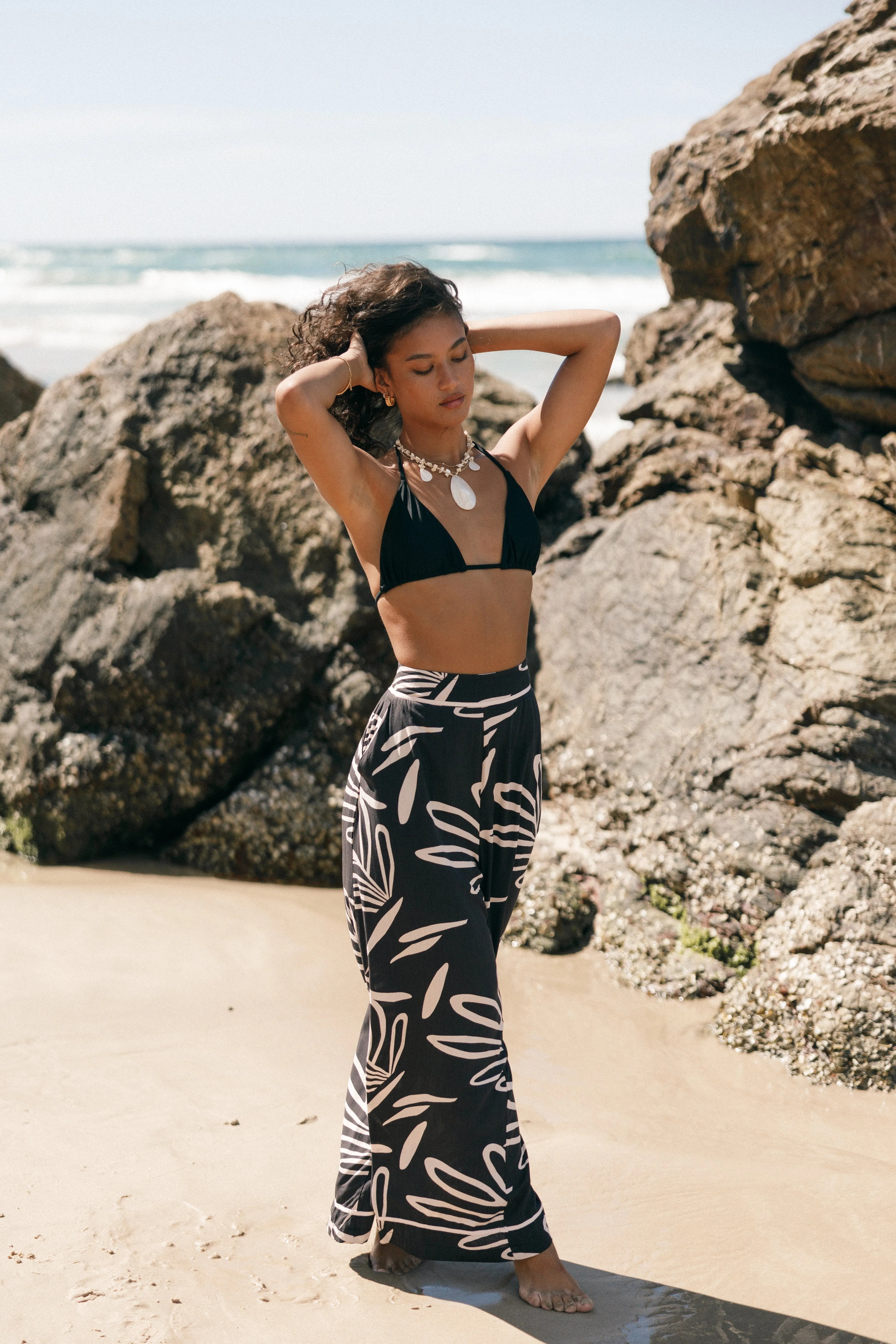 Talia Pants - Black sold by Petal & Pup