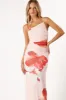 Jasmine Maxi Dress - Pink Floral sold by Petal & Pup