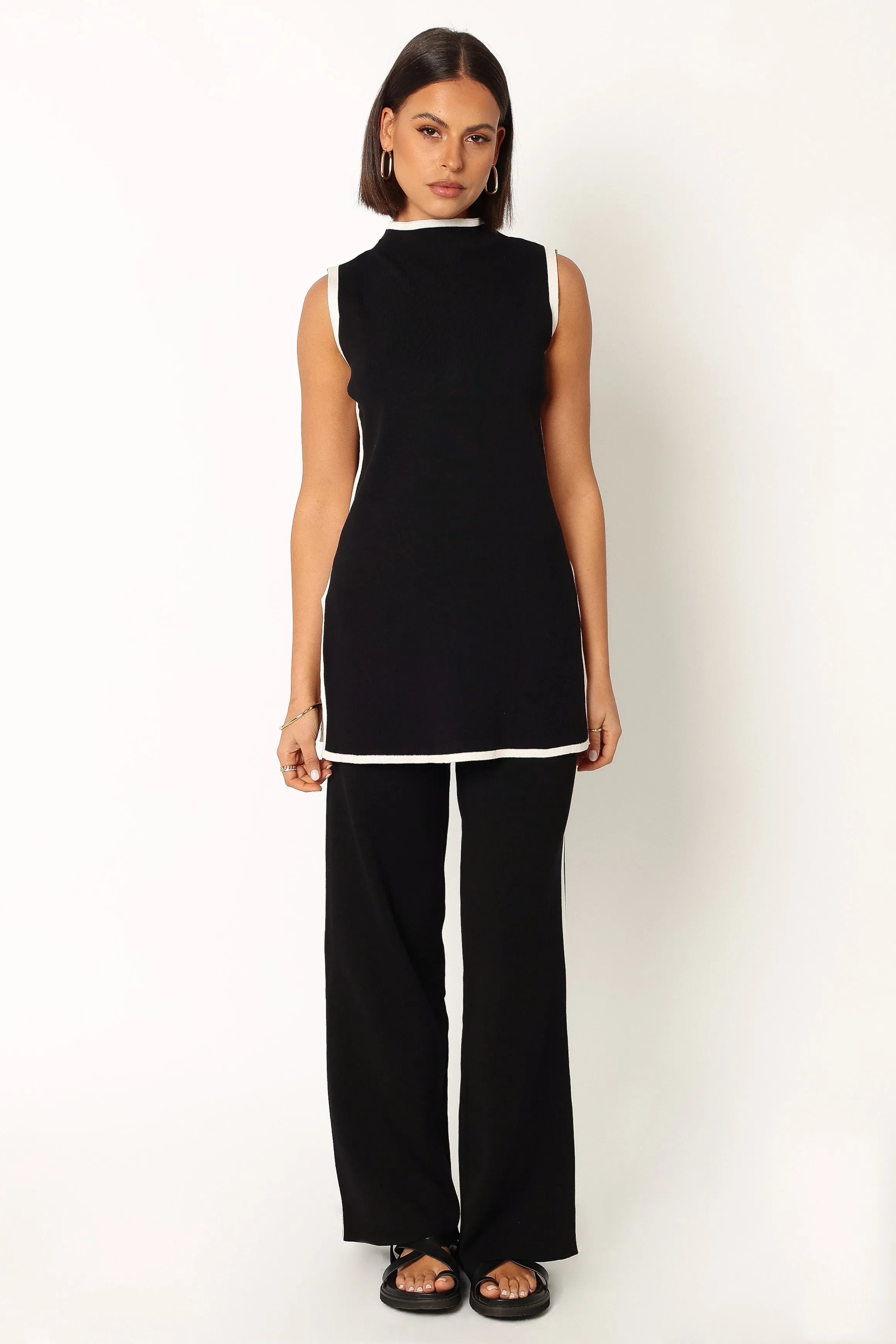 Collins Knit Pant - Black sold by Petal & Pup product image thumbnail 4