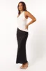 Heidi Stripe Slip Skirt - Black White Stripe sold by Petal & Pup