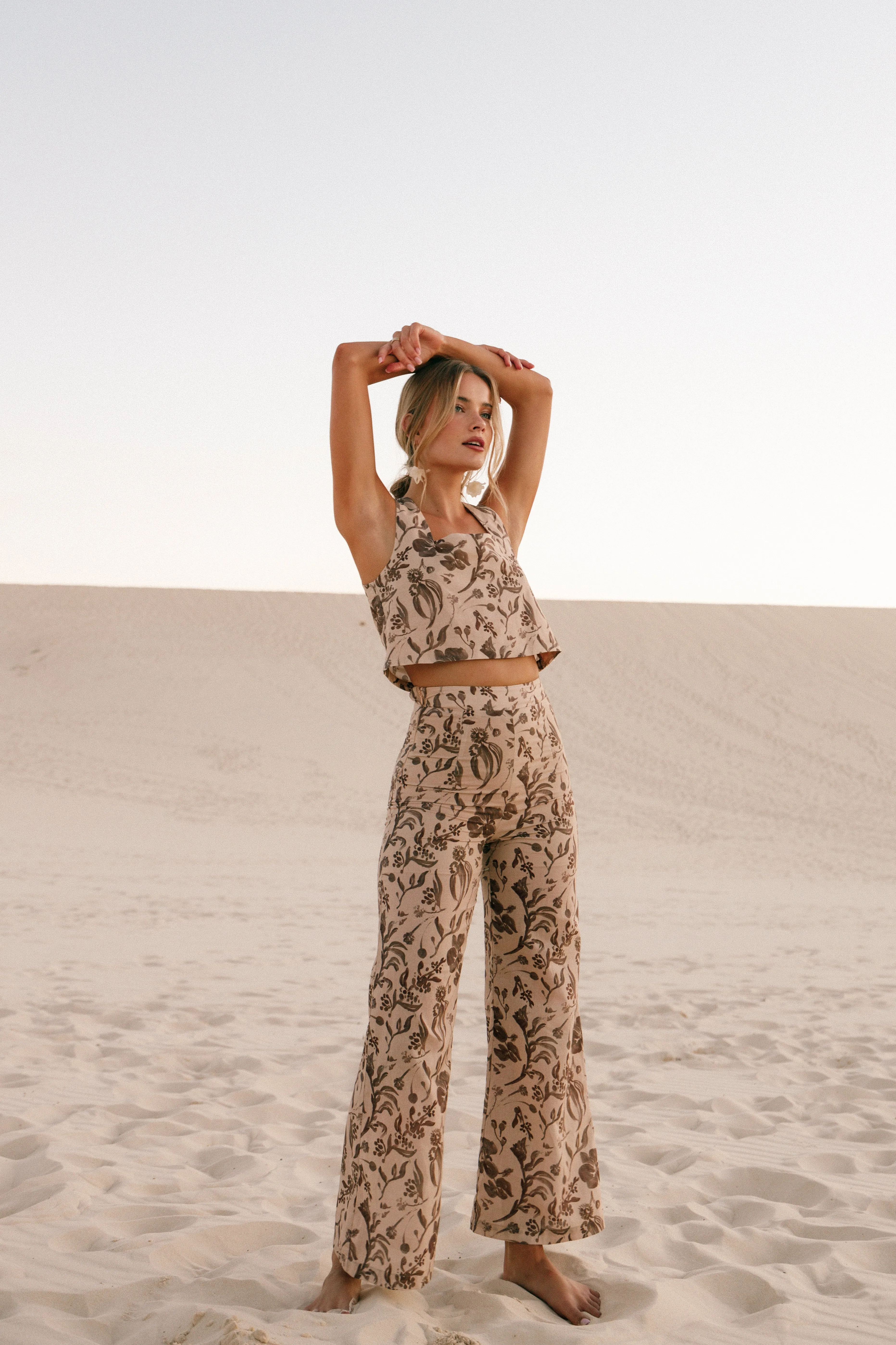 Irina Pant - Wild Orchid sold by Petal & Pup