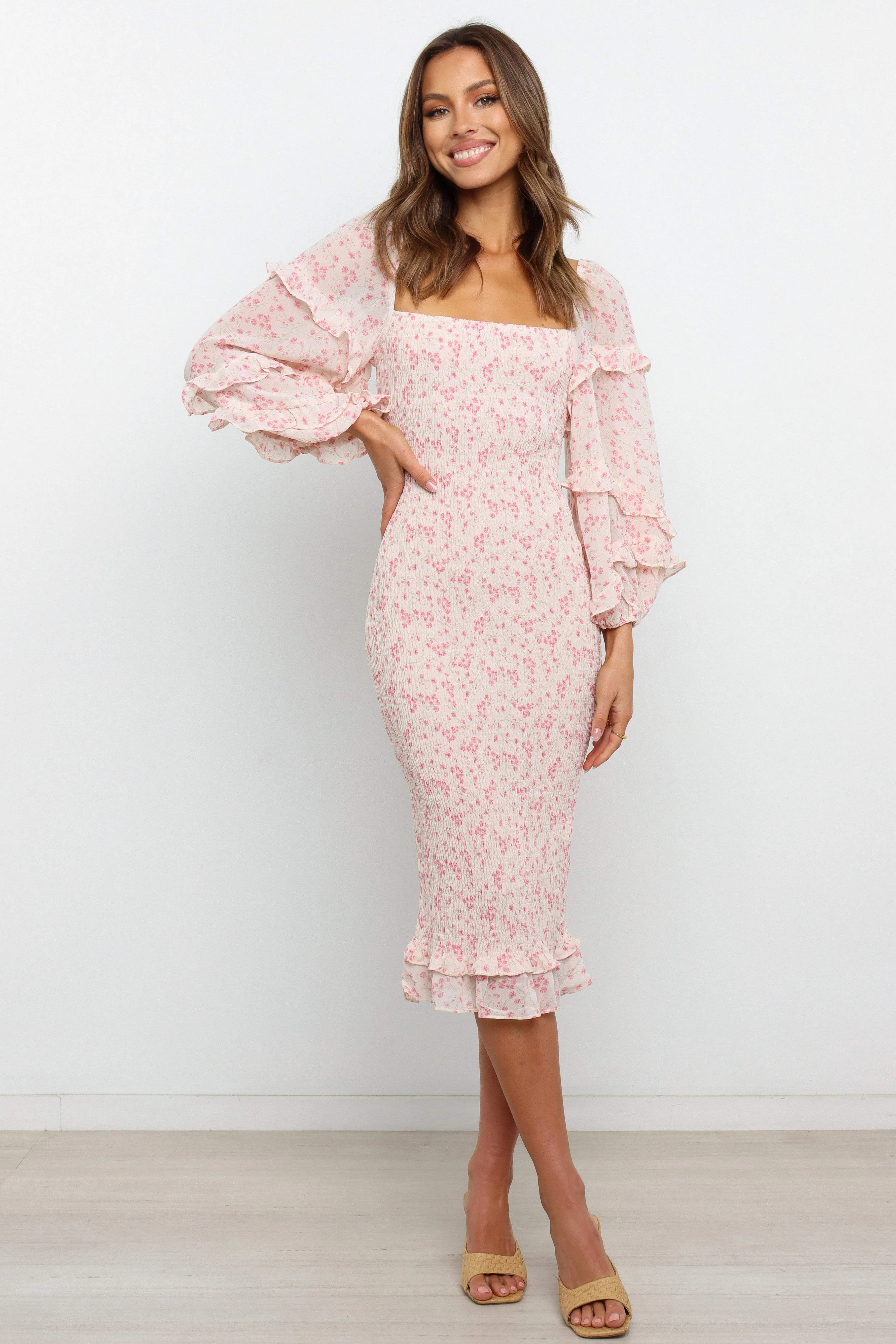 Leia Dress - Cream Pink sold by Petal & Pup product image thumbnail 2
