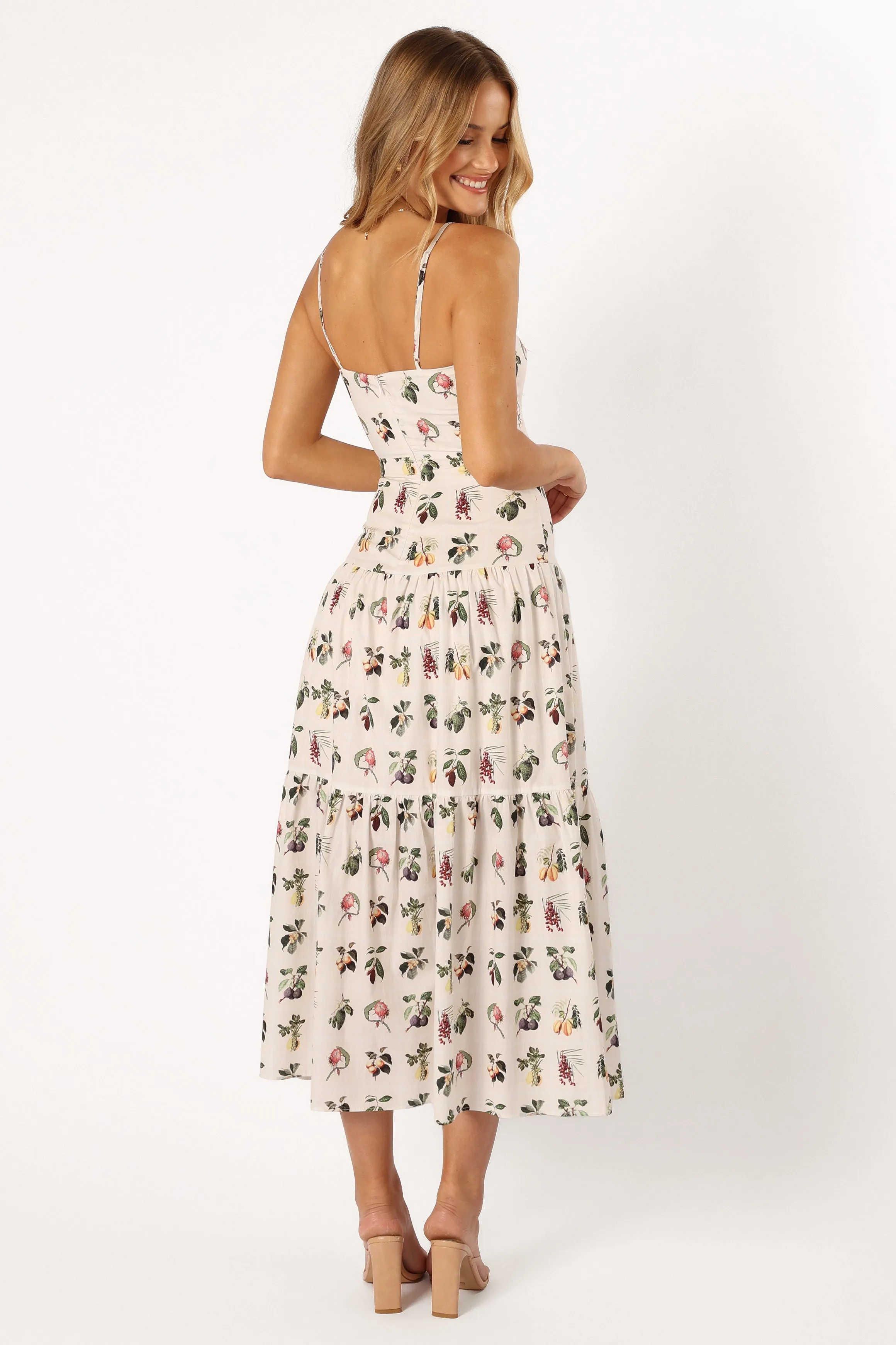 Botanique Midi Dress - Floral sold by Petal & Pup product image thumbnail 4