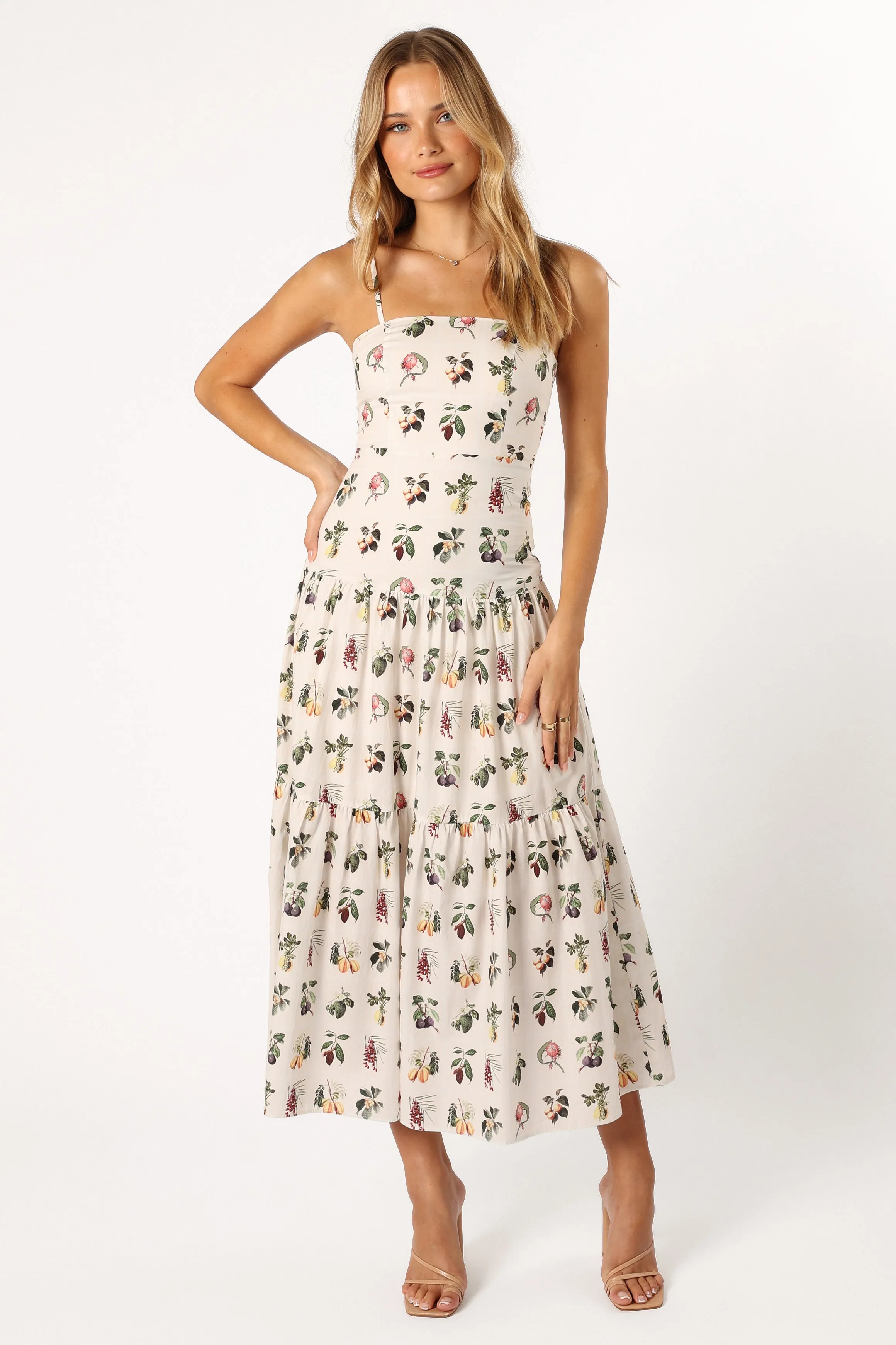 Botanique Midi Dress - Floral sold by Petal & Pup product image thumbnail 2