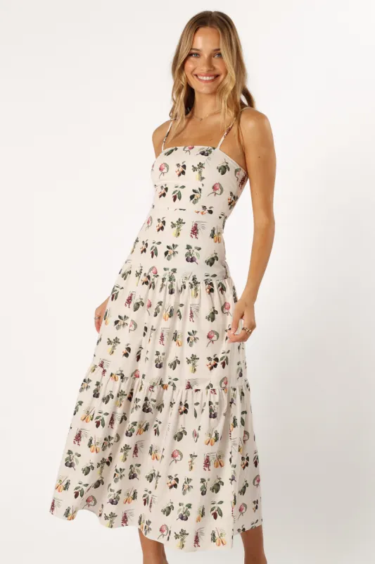 Botanique Midi Dress - Floral sold by Petal & Pup