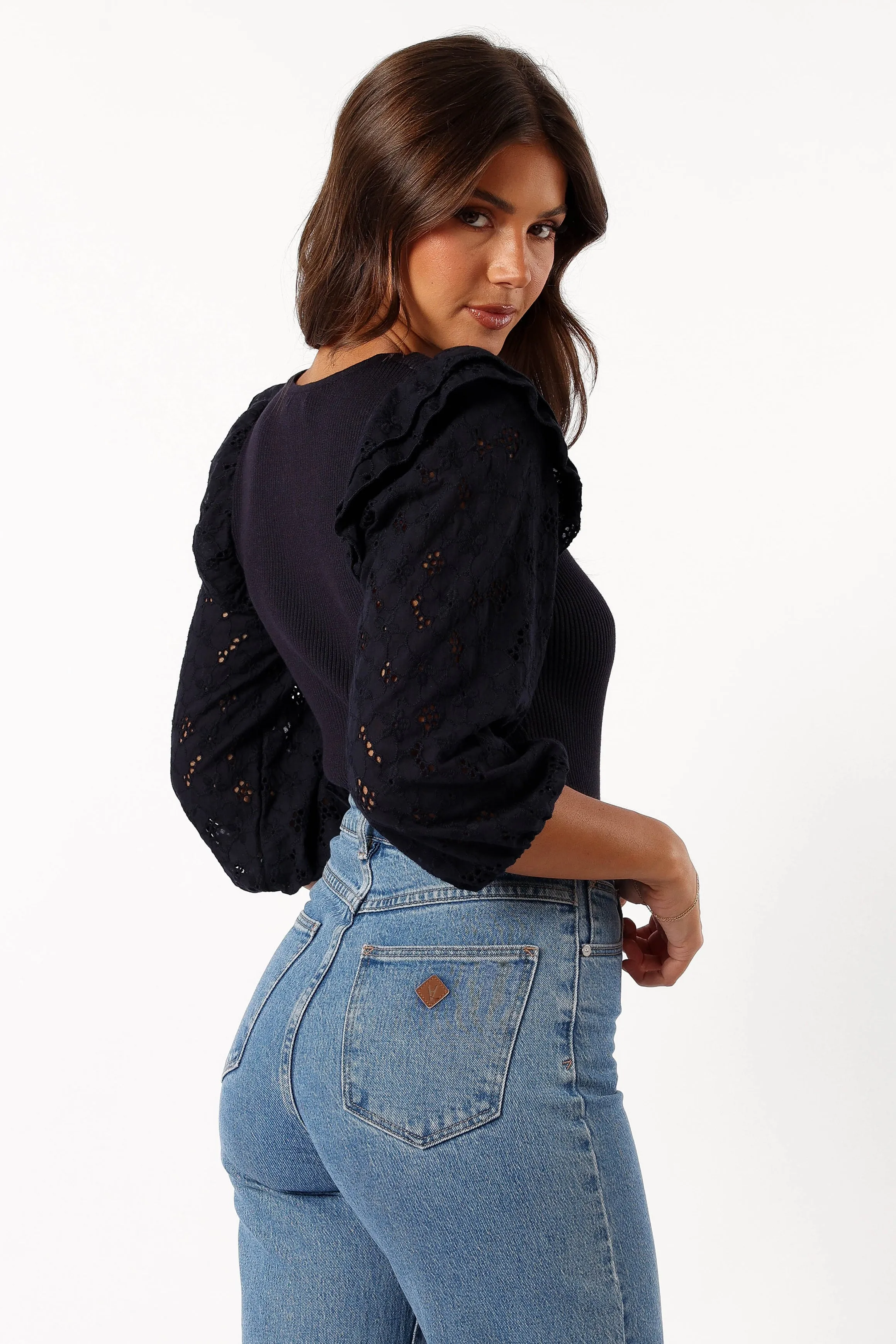Halle Top - Navy sold by Petal & Pup product image thumbnail 4