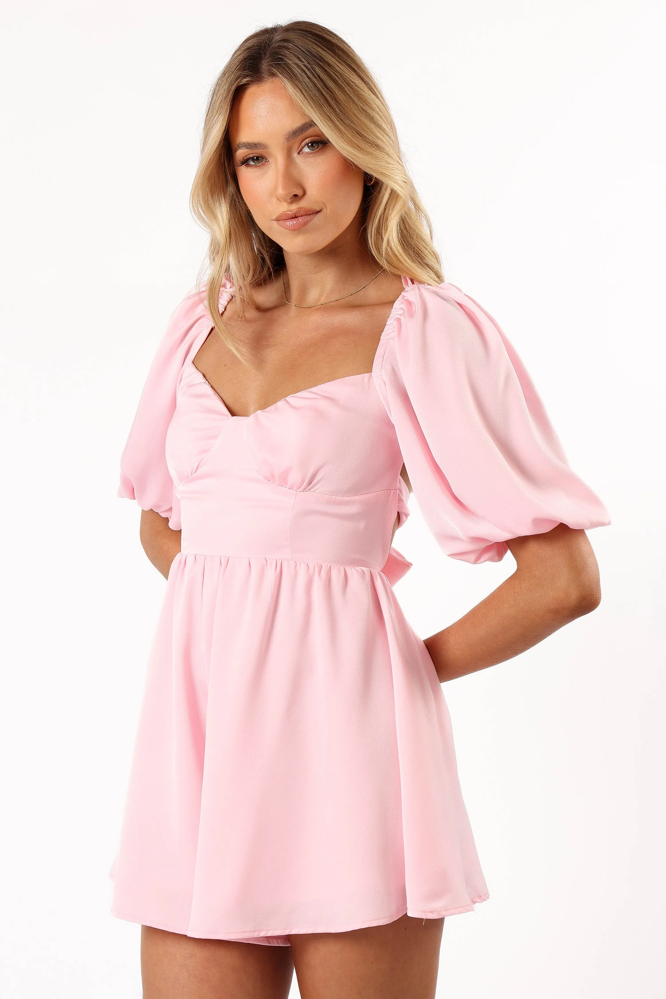 Billie Romper - Pink sold by Petal & Pup product image thumbnail 3