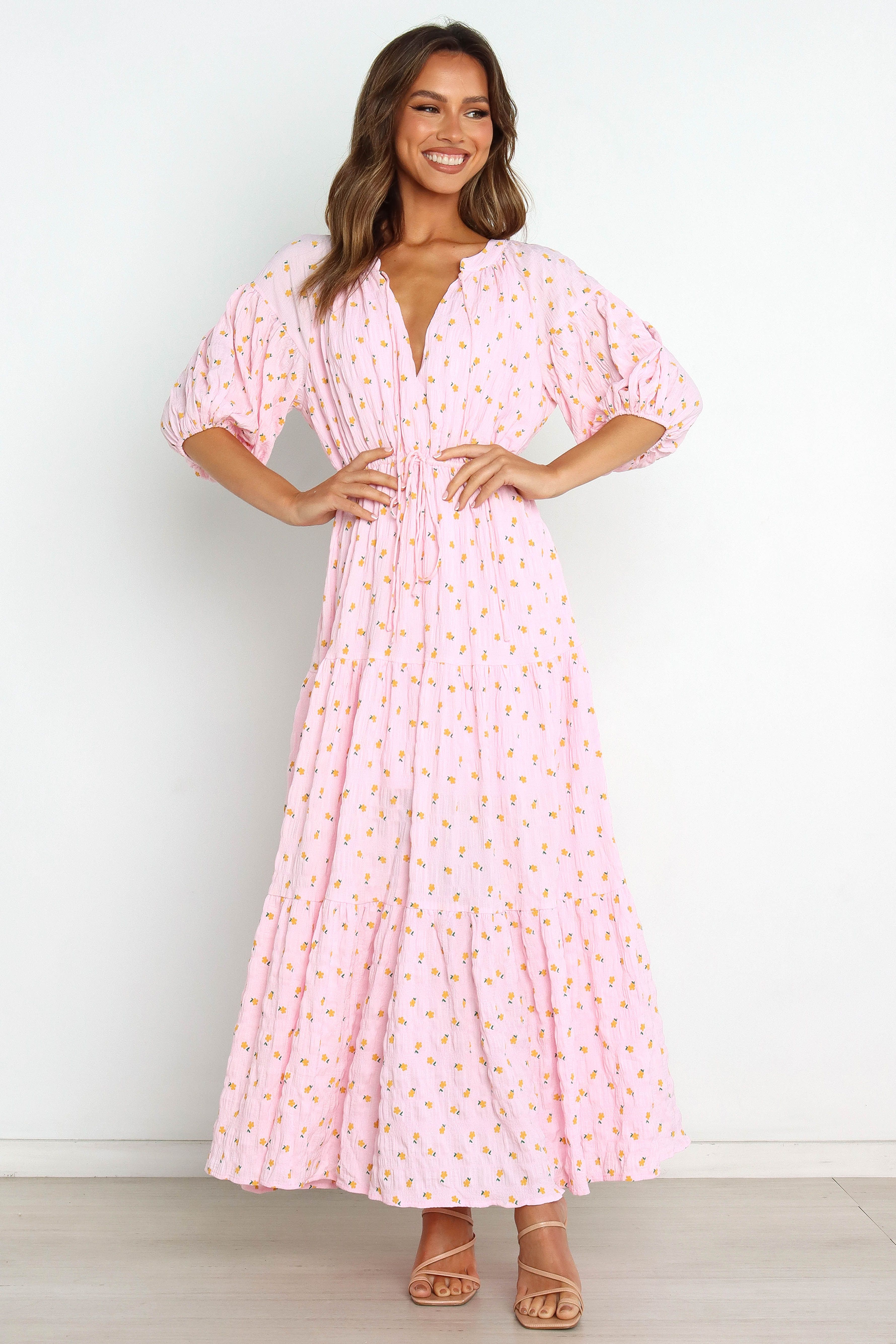 Annie Dress - Pink sold by Petal & Pup