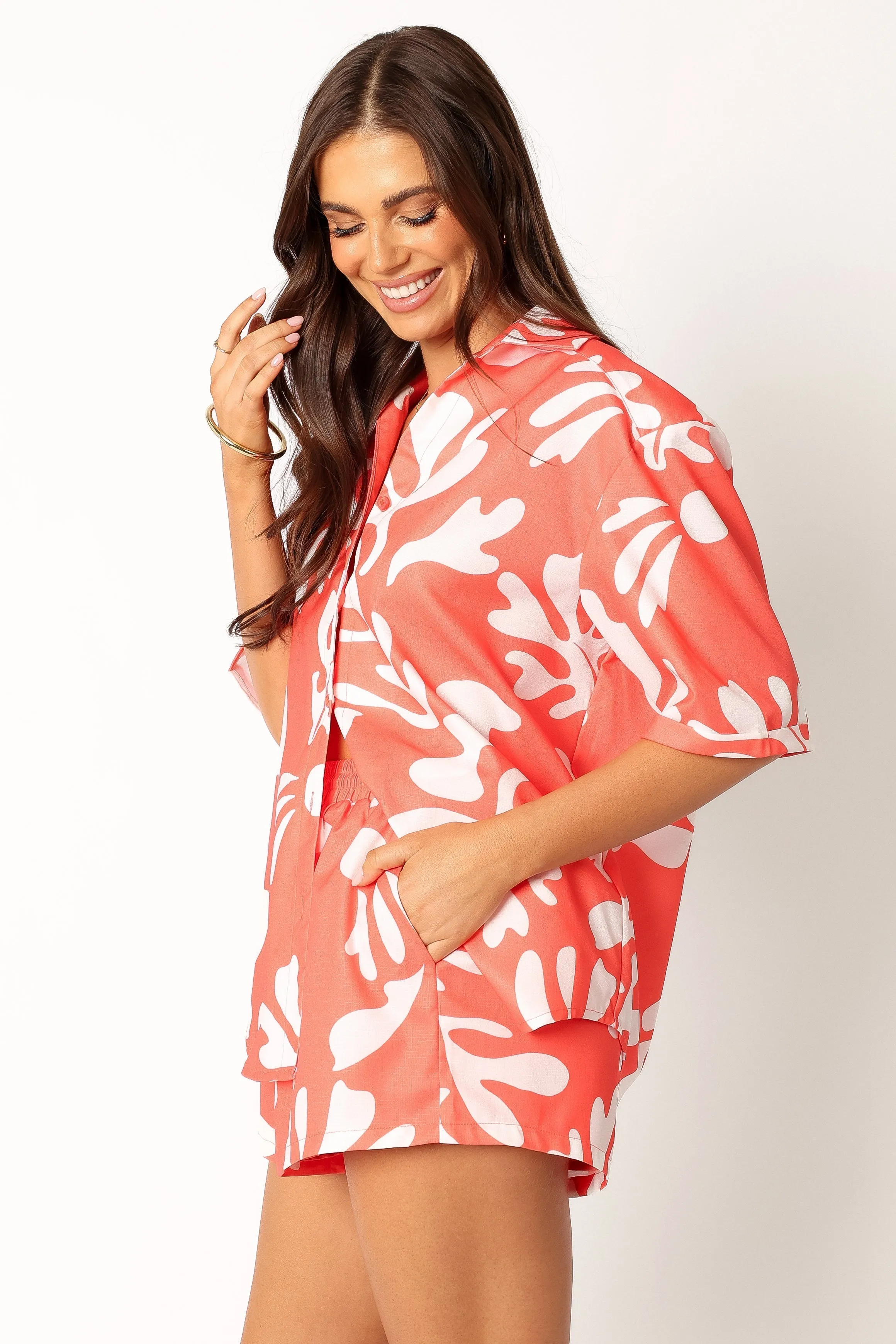 Payton Shirt - Melon White sold by Petal & Pup product image thumbnail 5