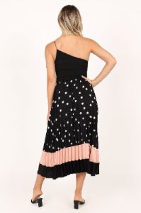 Katarina Midi Skirt - Black sold by Petal & Pup