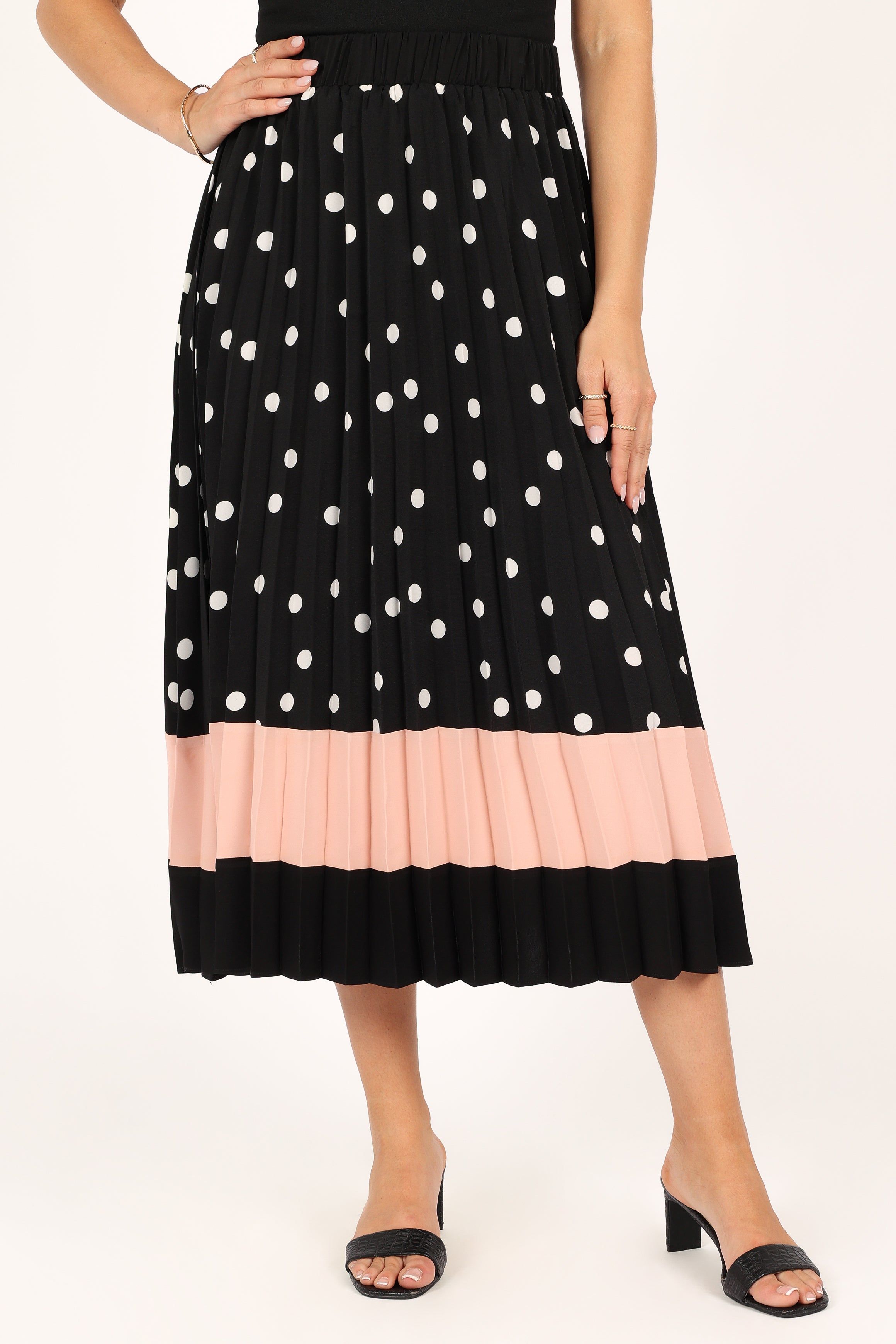 Katarina Midi Skirt - Black sold by Petal & Pup product image thumbnail 3