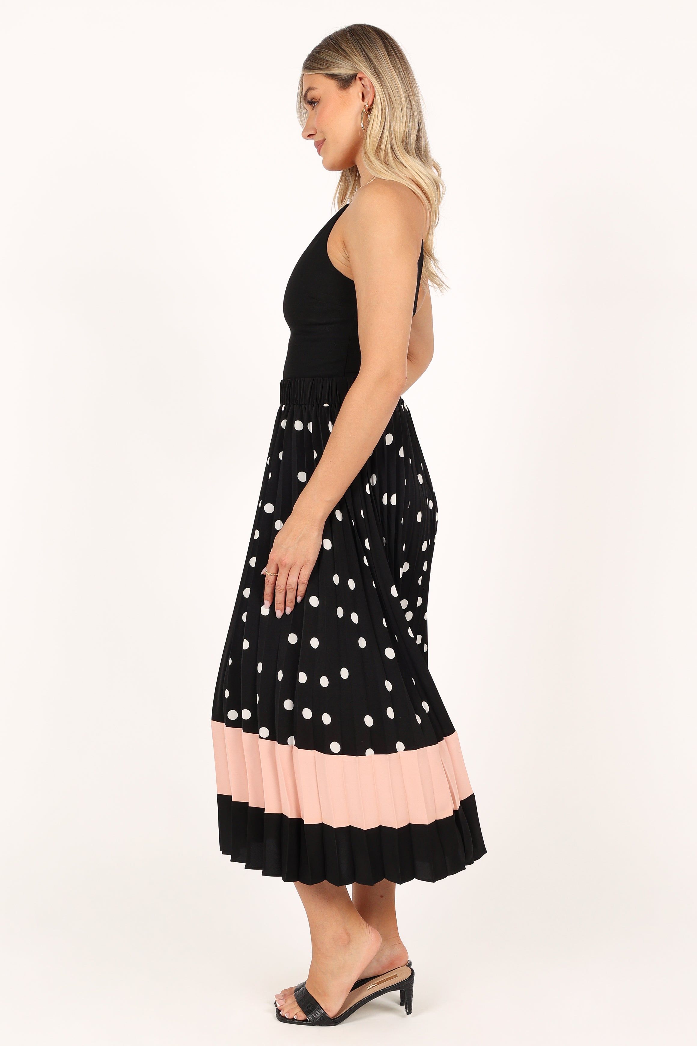 Katarina Midi Skirt - Black sold by Petal & Pup product image thumbnail 4