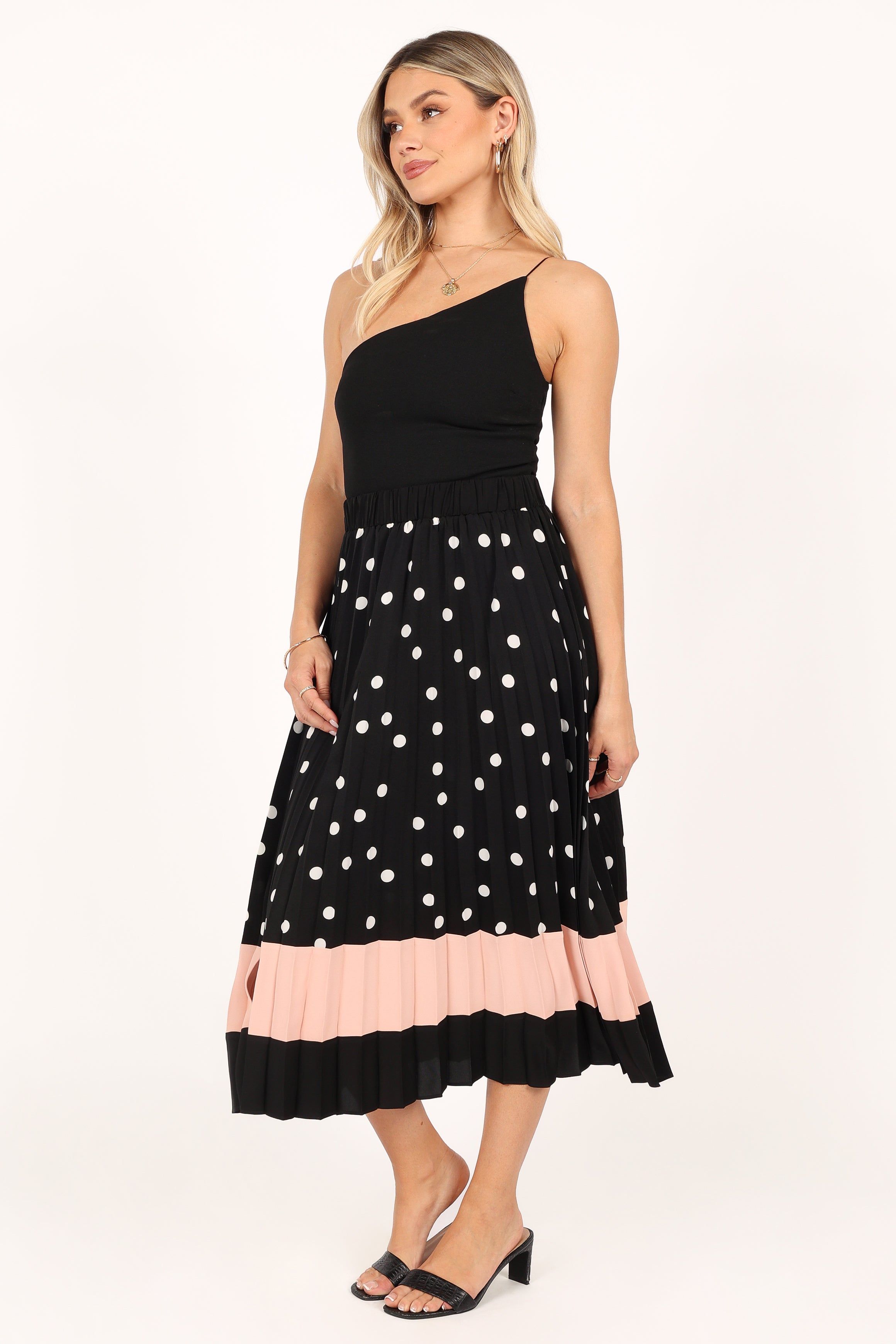 Katarina Midi Skirt - Black sold by Petal & Pup product image thumbnail 2