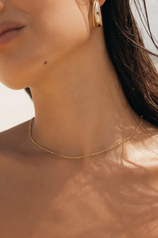 Miranda Necklace - Gold sold by Petal & Pup