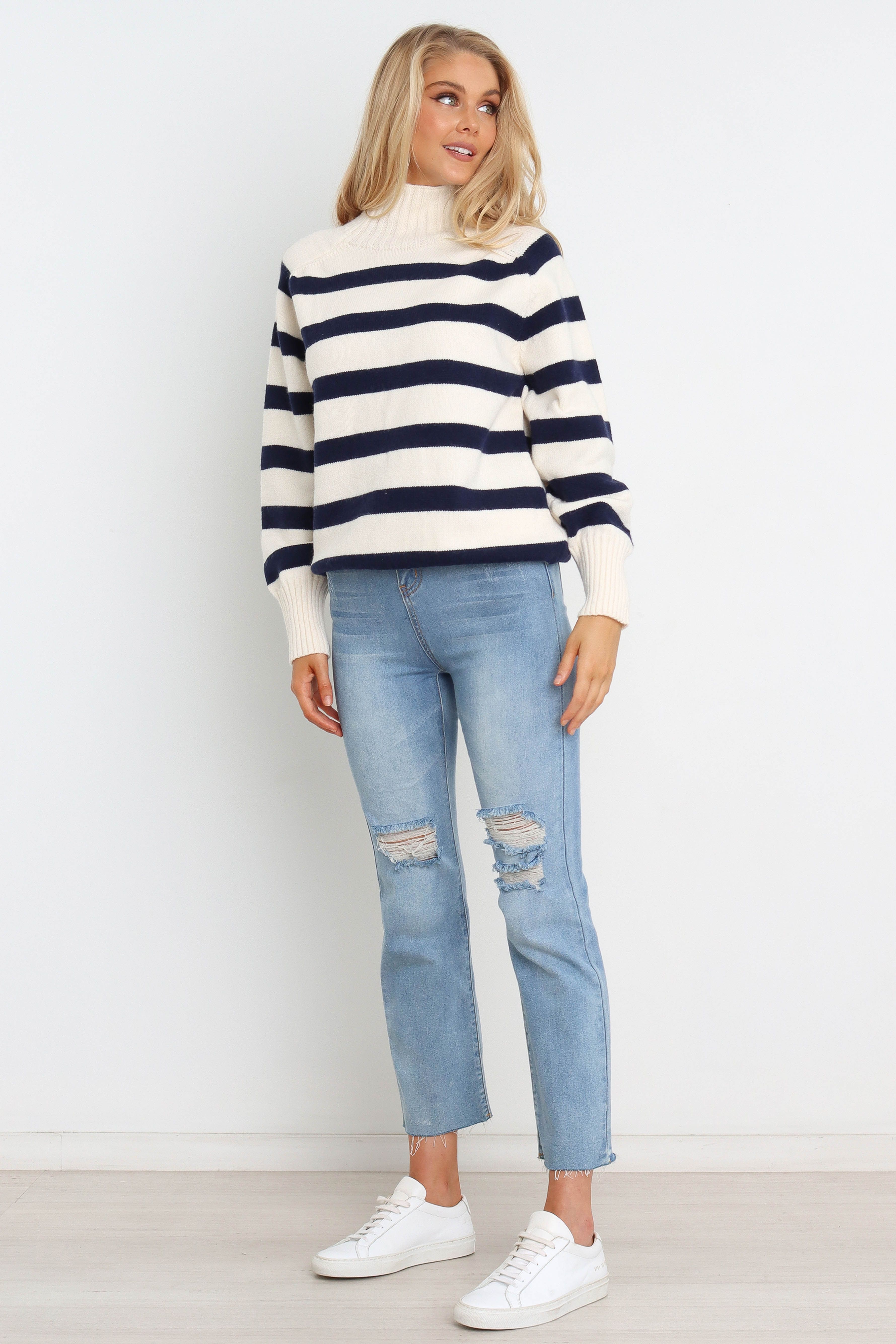 Winston Knit Sweater - Cream sold by Petal & Pup product image thumbnail 7