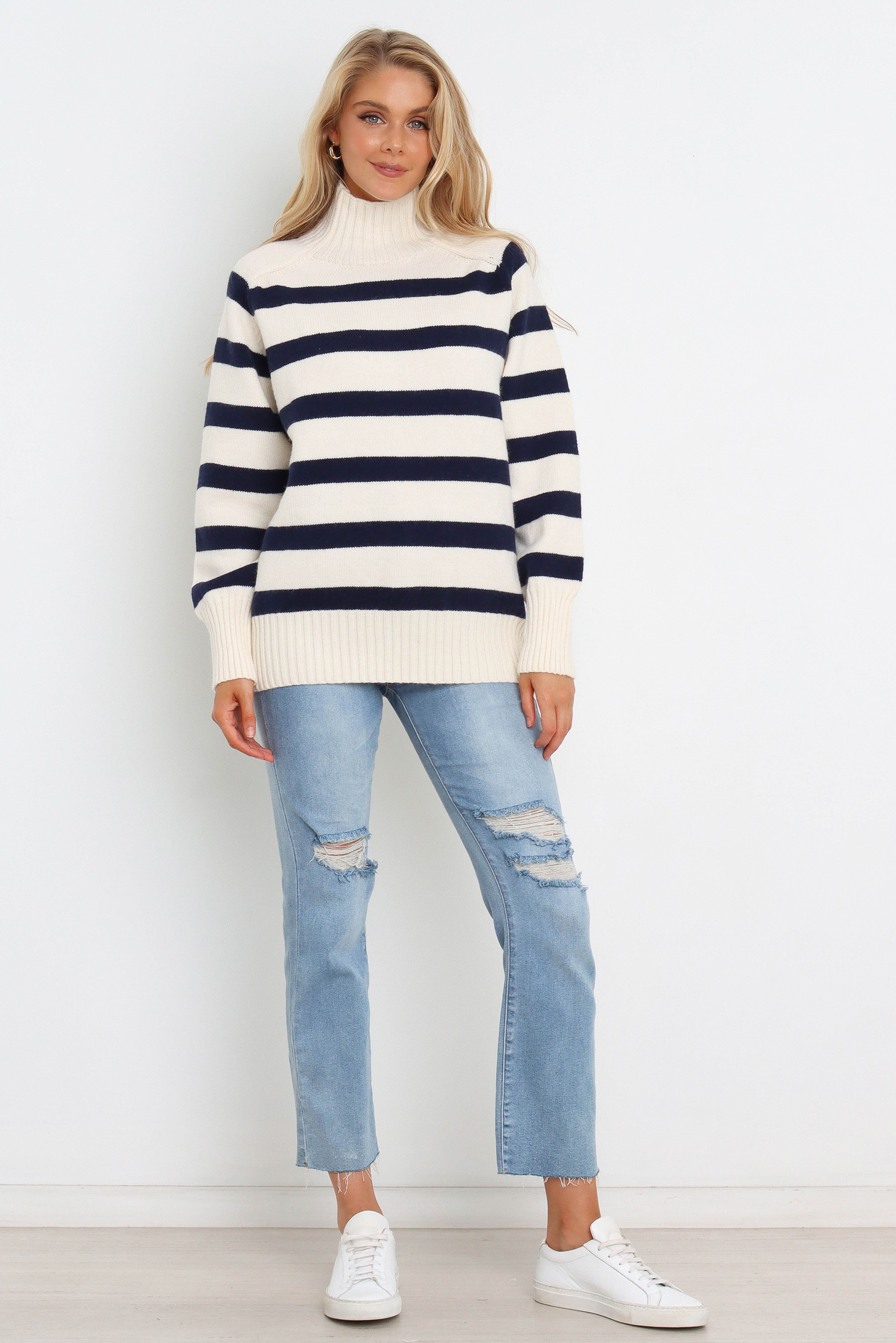 Winston Knit Sweater - Cream sold by Petal & Pup product image thumbnail 8