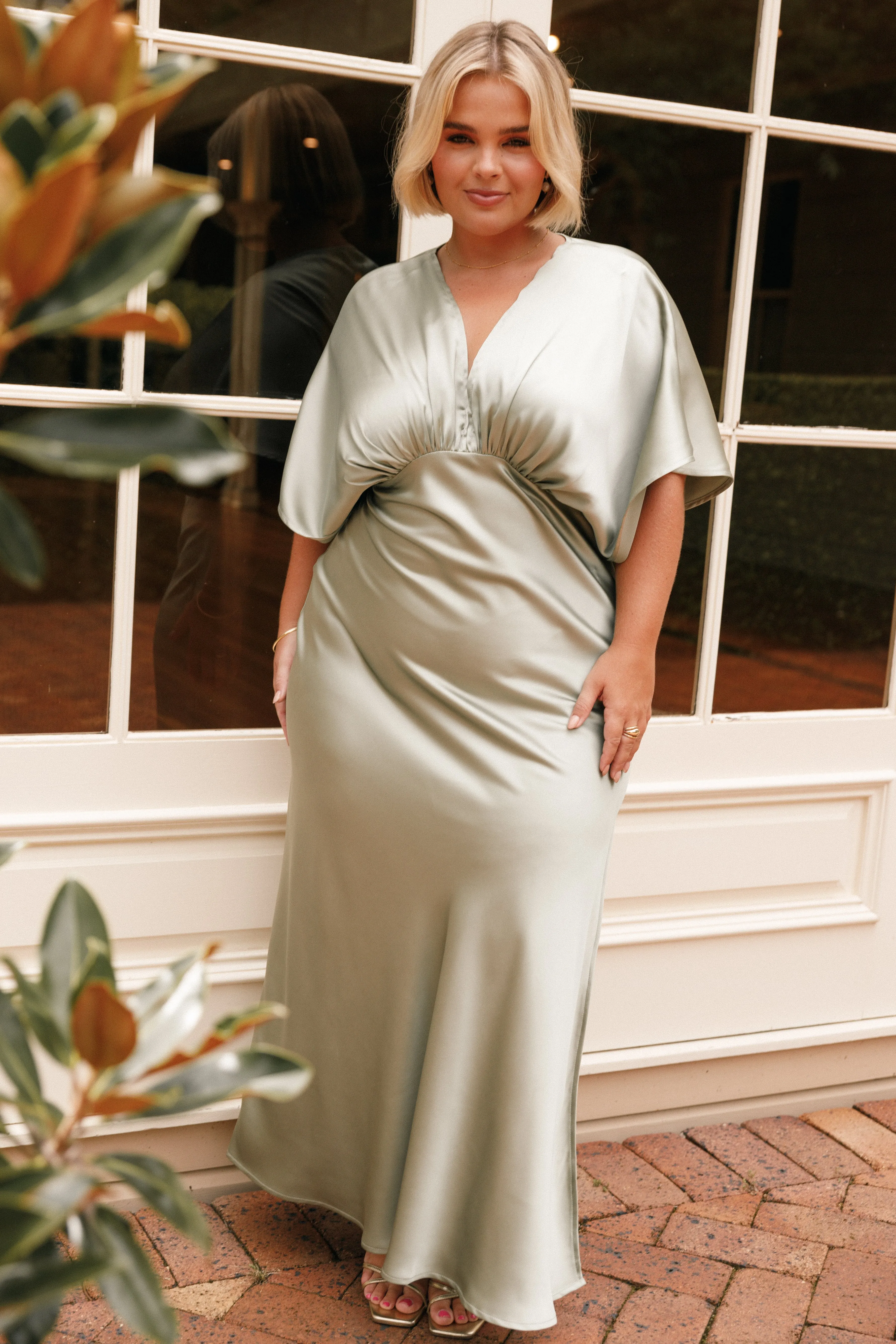 Ricki Maxi Dress - Sage sold by Petal & Pup product image thumbnail 2