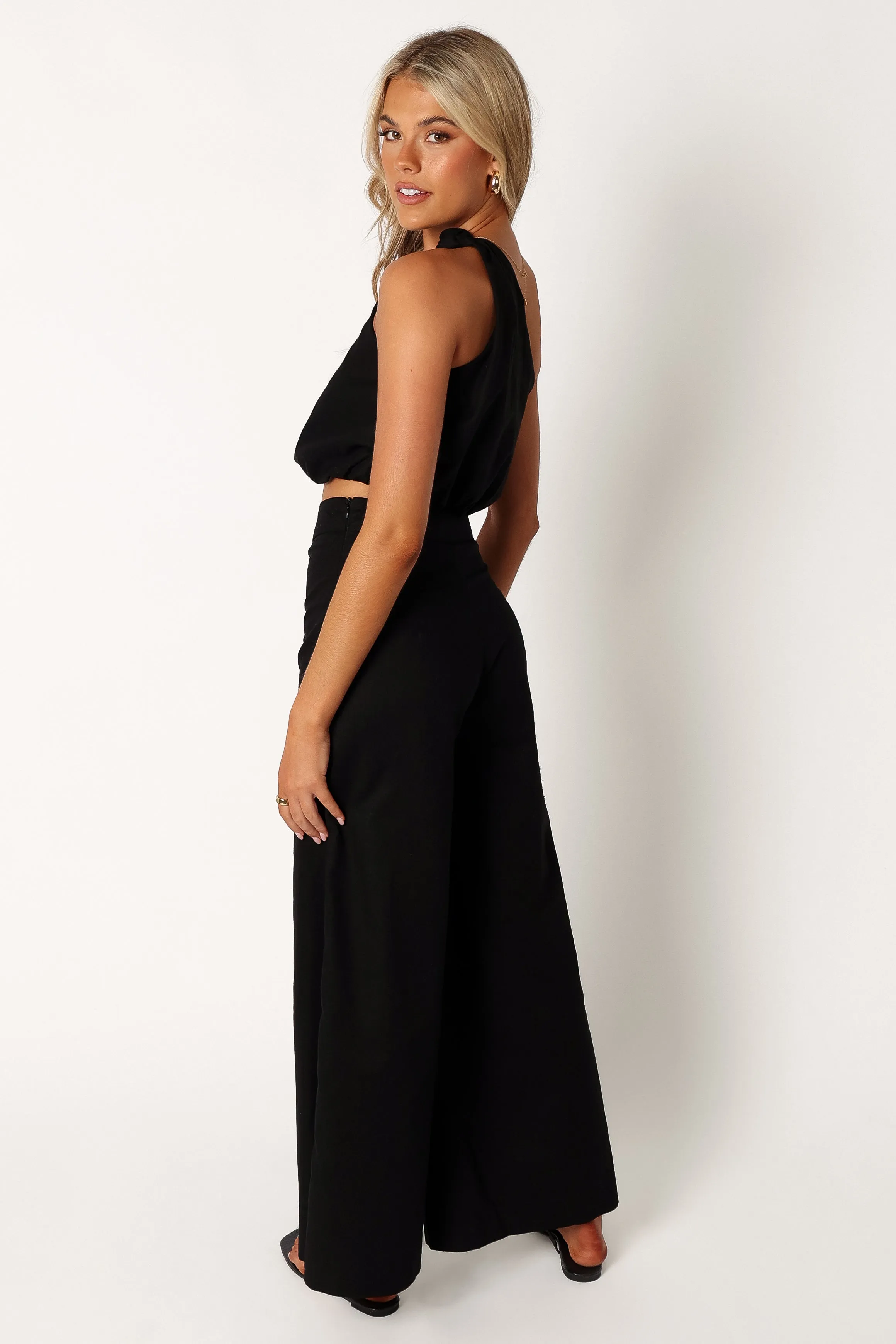 Tori Linen Pant Set - Black sold by Petal & Pup product image thumbnail 4