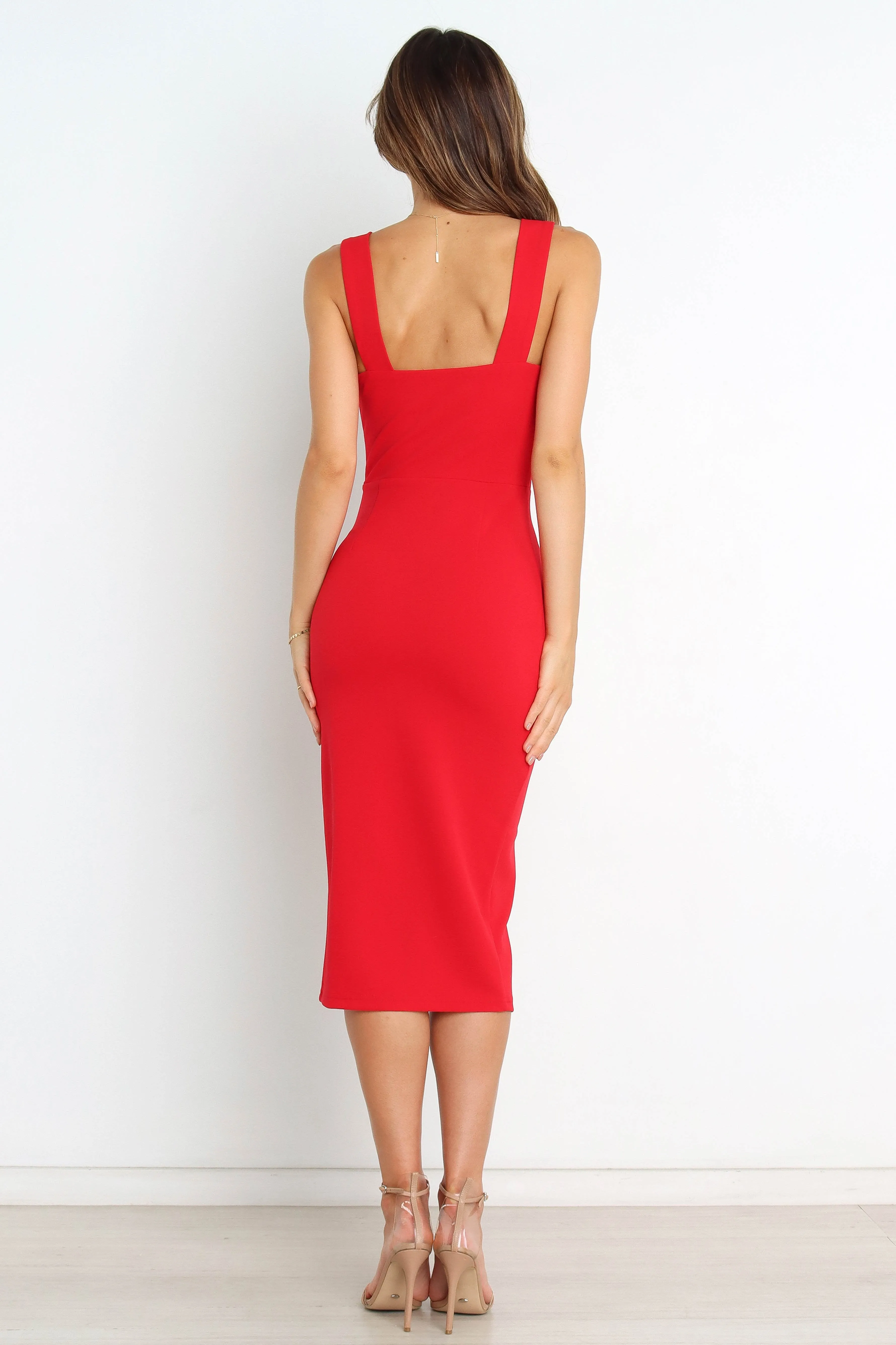 Hyatt Dress - Red sold by Petal & Pup product image thumbnail 5