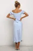 Oralie Dress - Light Blue sold by Petal & Pup