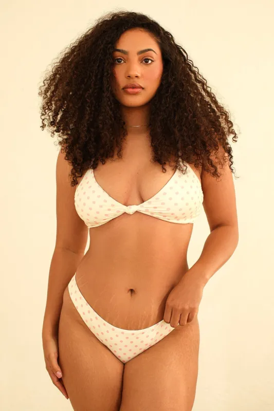 Zen Top - Dotted Pink sold by Petal & Pup