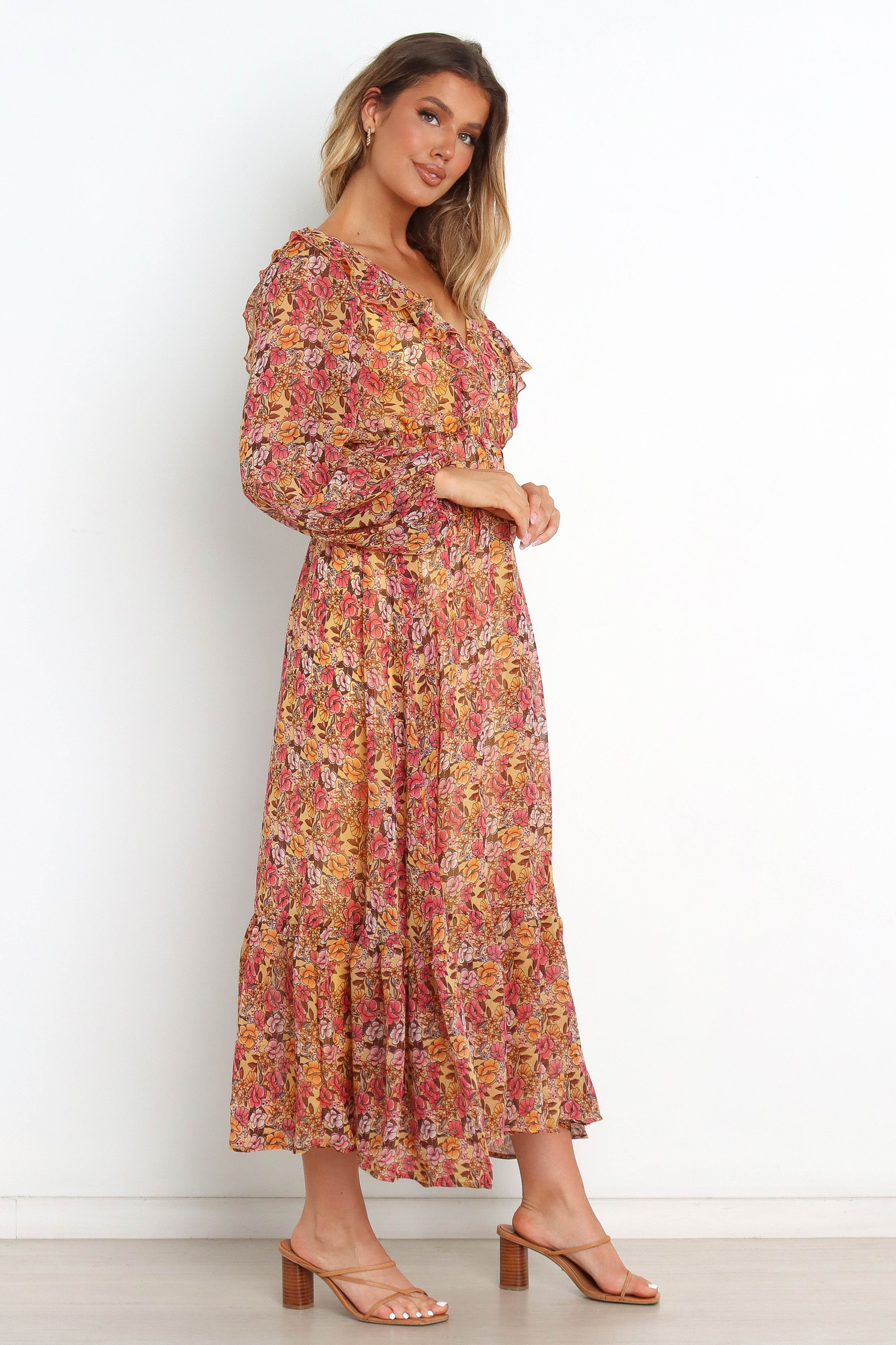 Luciana Dress - Mustard sold by Petal & Pup product image thumbnail 6
