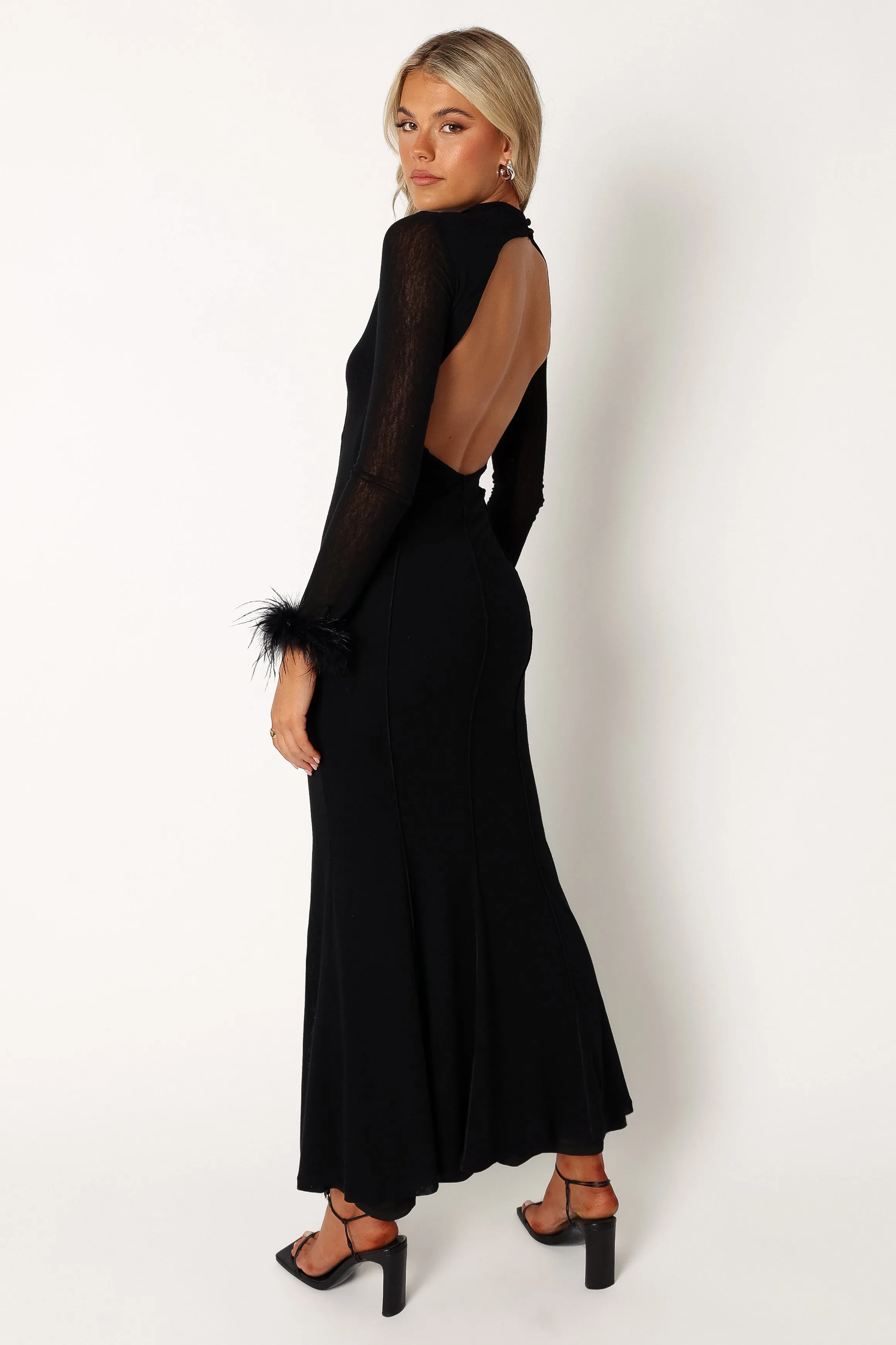 Ramoni Maxi Dress - Black sold by Petal & Pup product image thumbnail 4