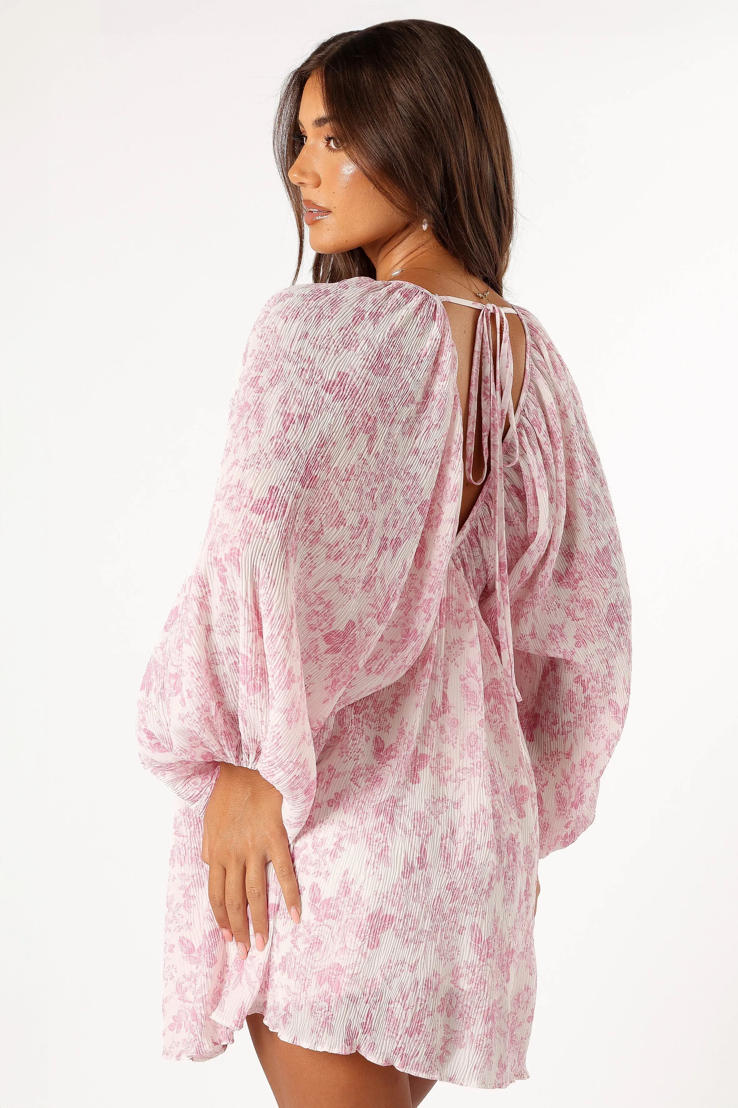 Paris Long Sleeve Dress - Pink sold by Petal & Pup product image thumbnail 5