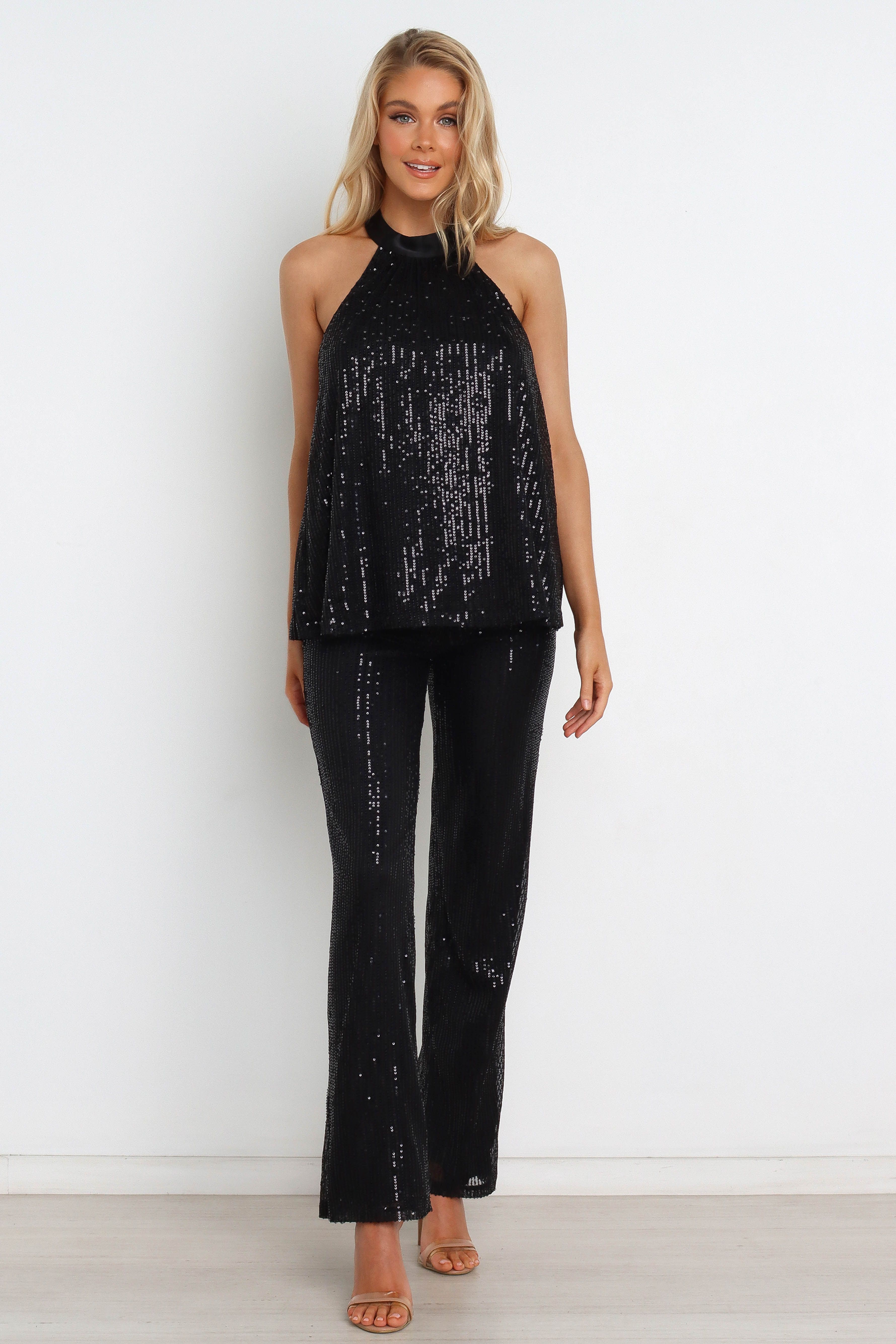 Cece Pants - Black sold by Petal & Pup