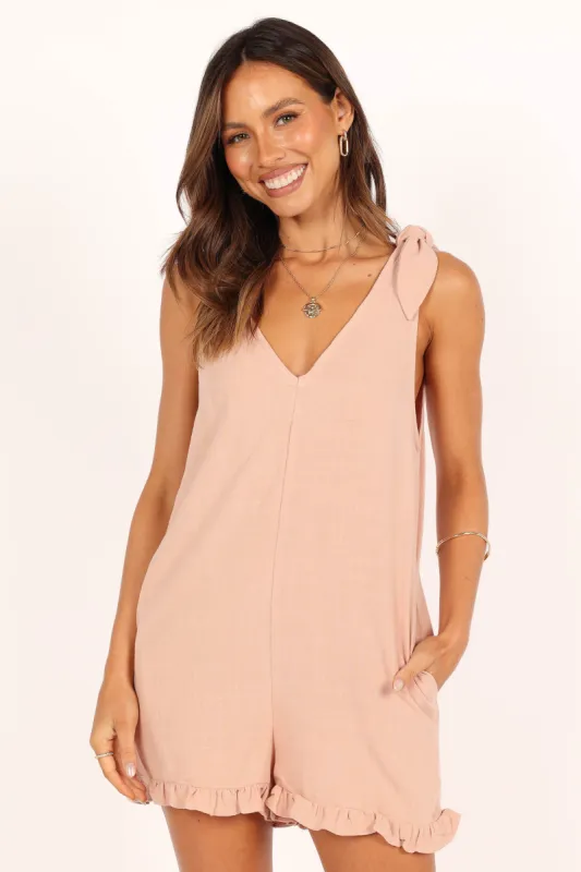 Lorelai Playsuit - Blush sold by Petal & Pup