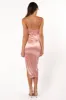 Kari Midi Dress - Pink sold by Petal & Pup