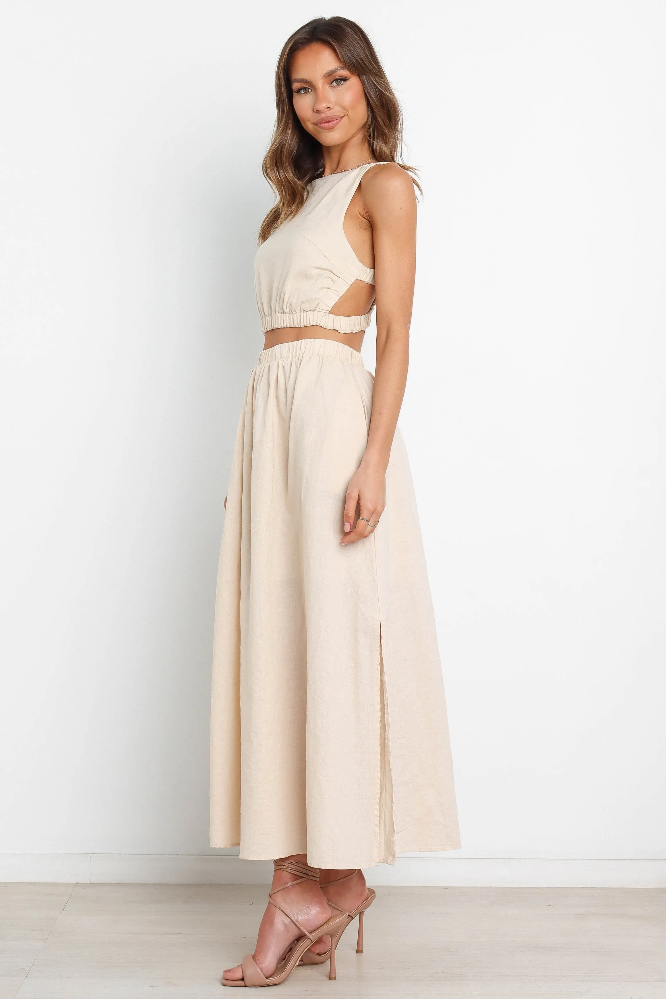 Esther Skirt - Beige sold by Petal & Pup product image thumbnail 2