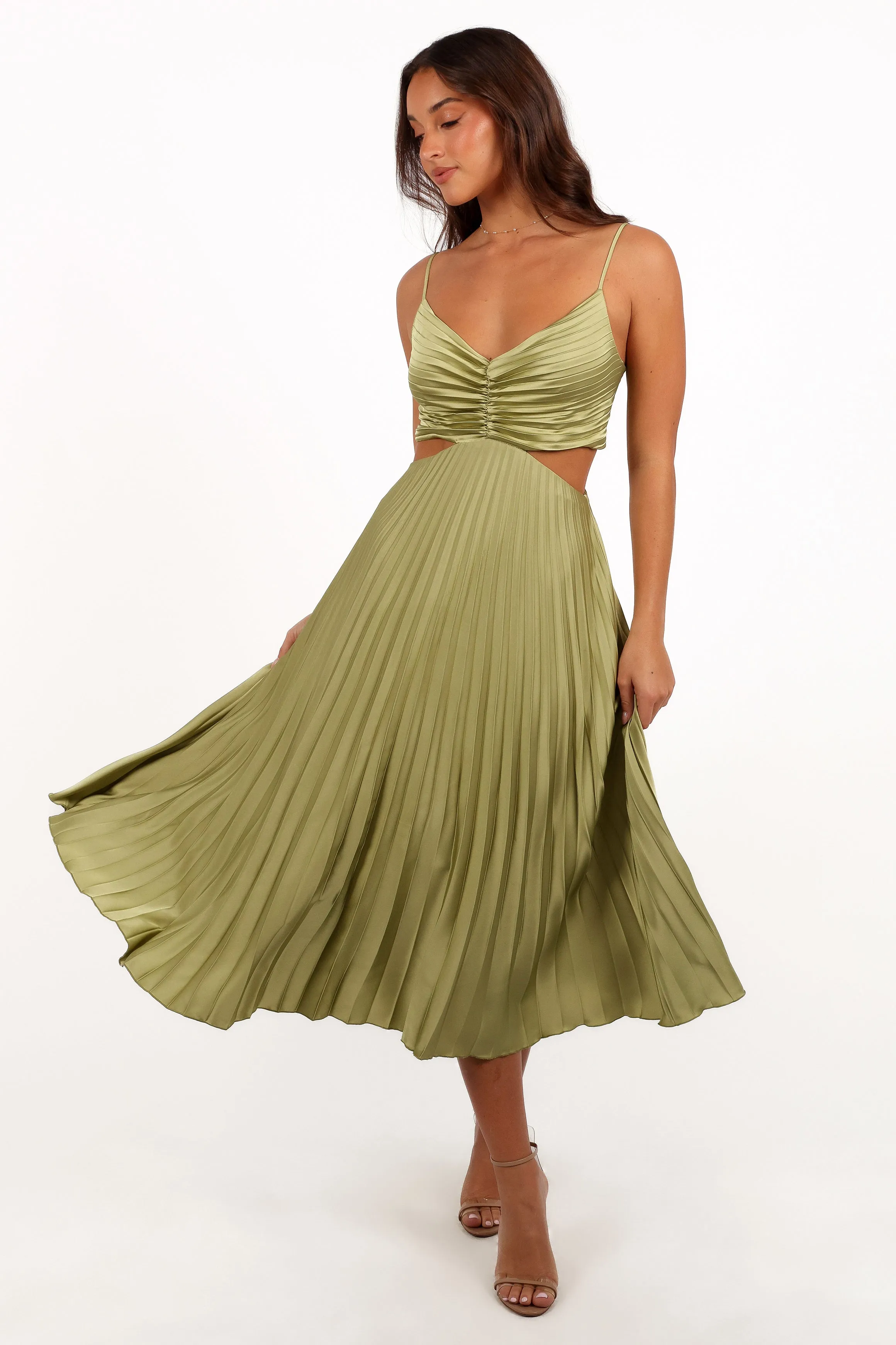 Niamh Midi Dress - Meadow Green sold by Petal & Pup product image thumbnail 3