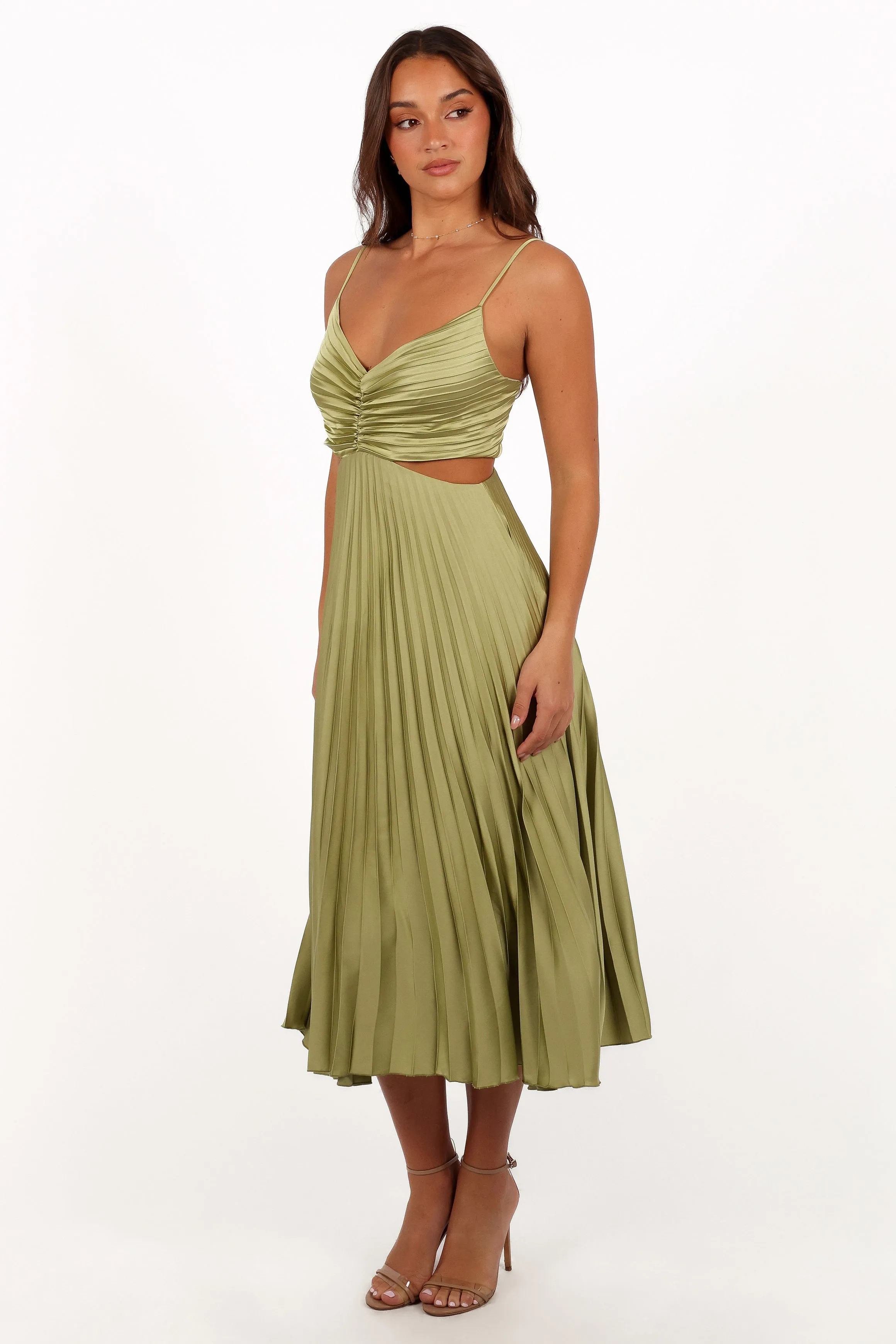 Niamh Midi Dress - Meadow Green sold by Petal & Pup product image thumbnail 5