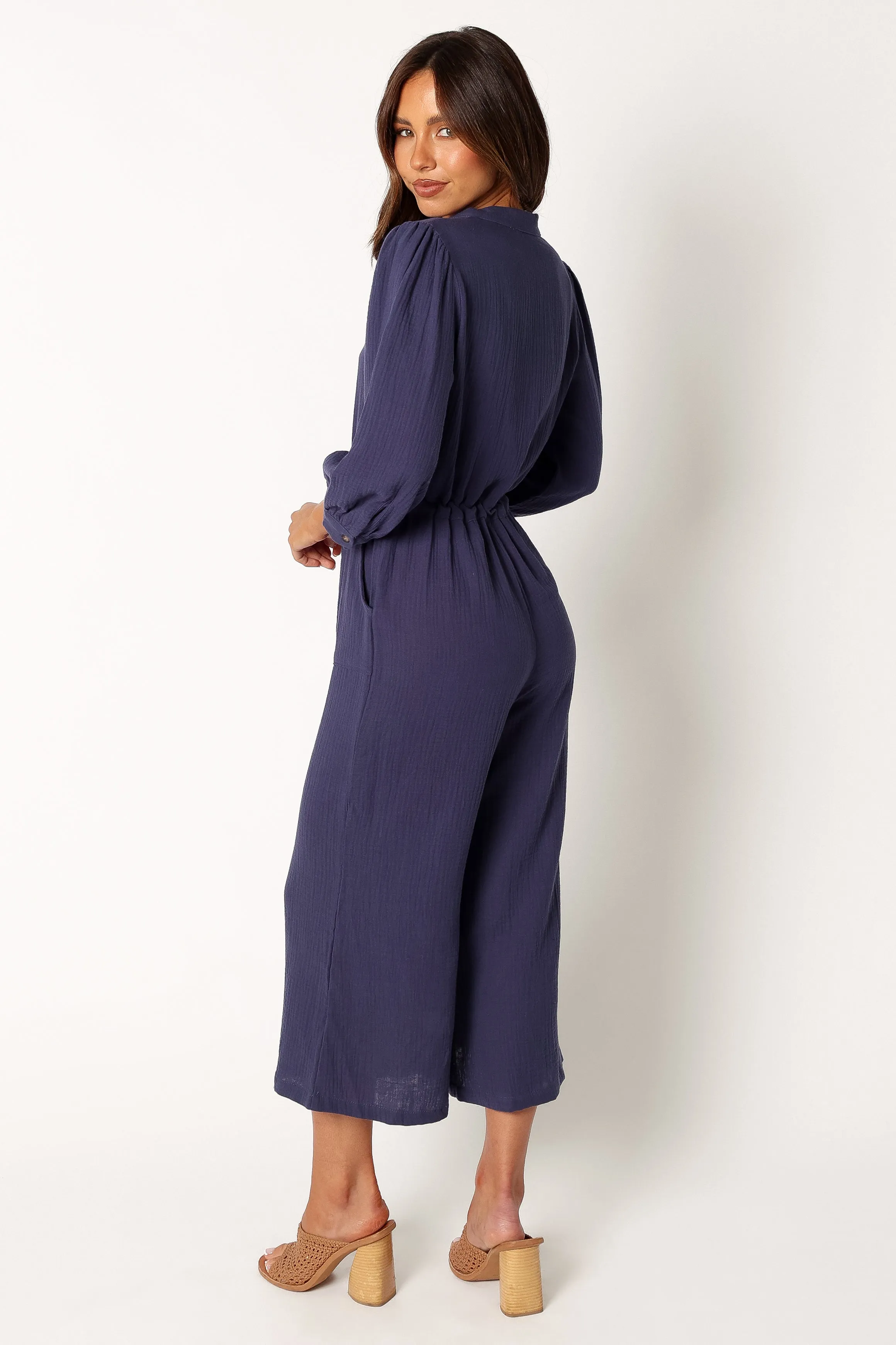 Roberta Jumpsuit - Navy sold by Petal & Pup product image thumbnail 4