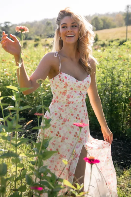 Luna Dress - White sold by Petal & Pup