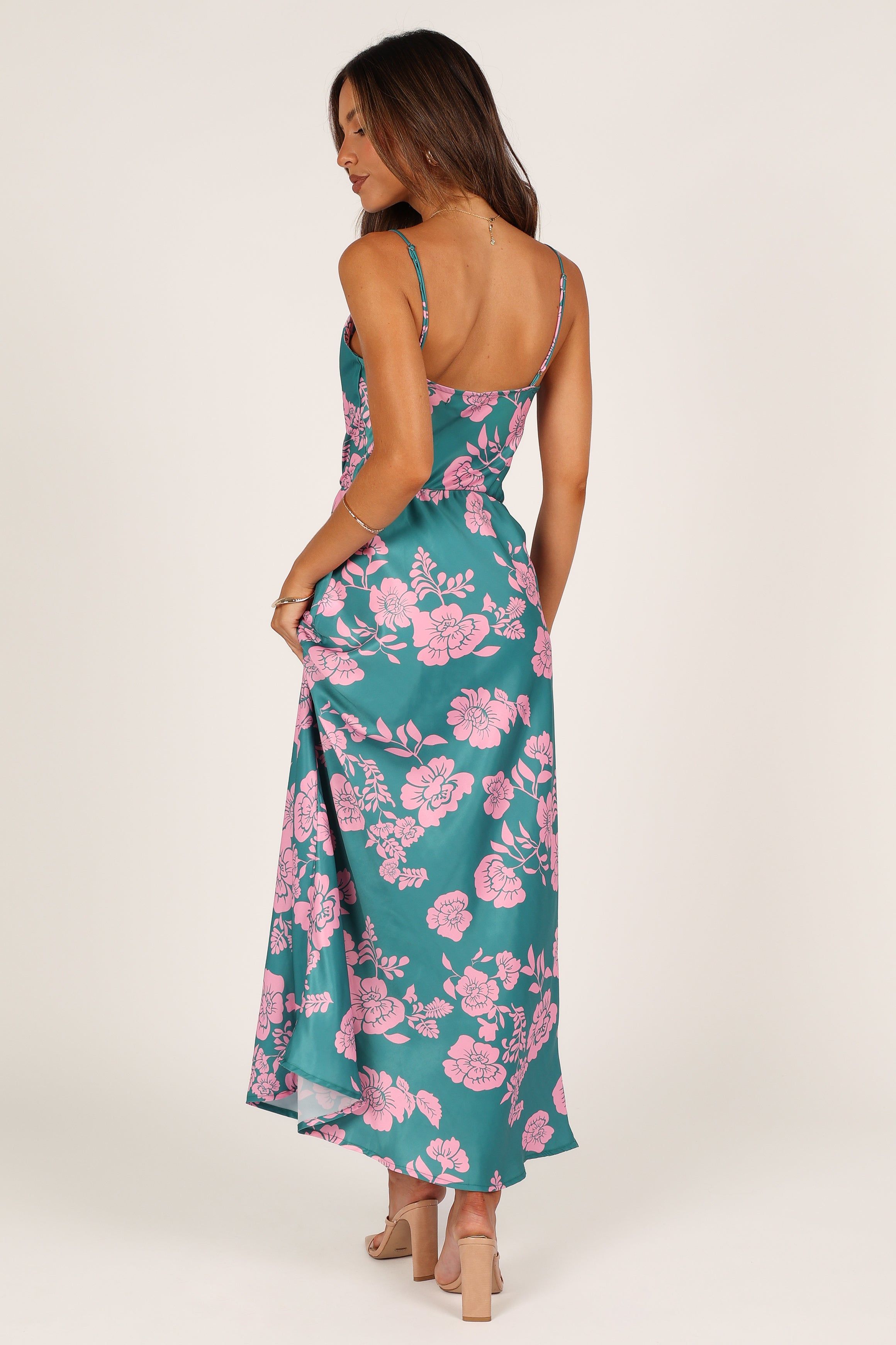 Amalthea Maxi Dress - Green Floral sold by Petal & Pup product image thumbnail 3