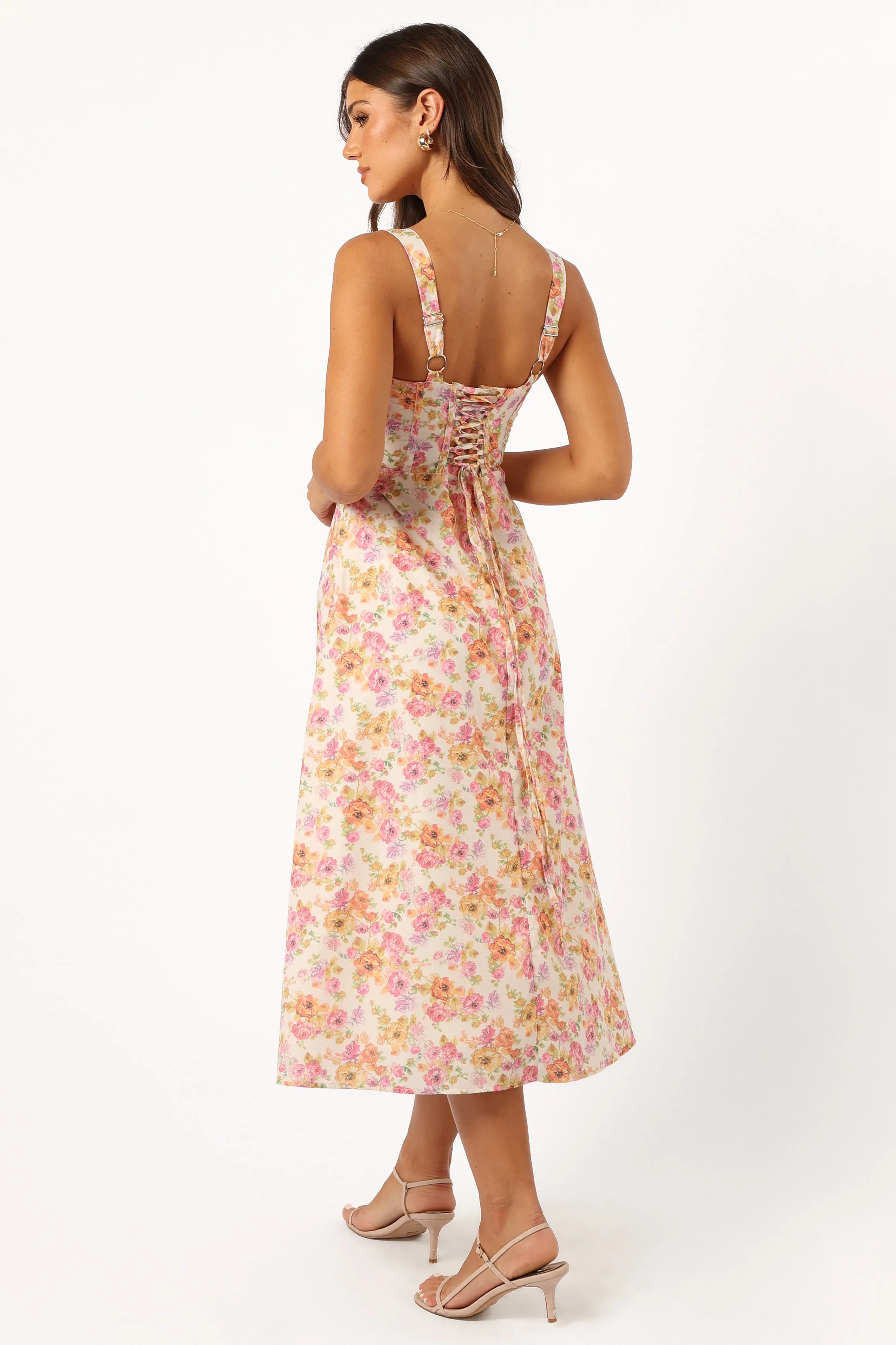 Cosima Midi Dress - Pink Floral sold by Petal & Pup product image thumbnail 5