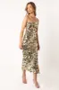 Gabourne Strapless Midi Dress - Gold Sequin sold by Petal & Pup