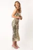 Gabourne Strapless Midi Dress - Gold Sequin sold by Petal & Pup