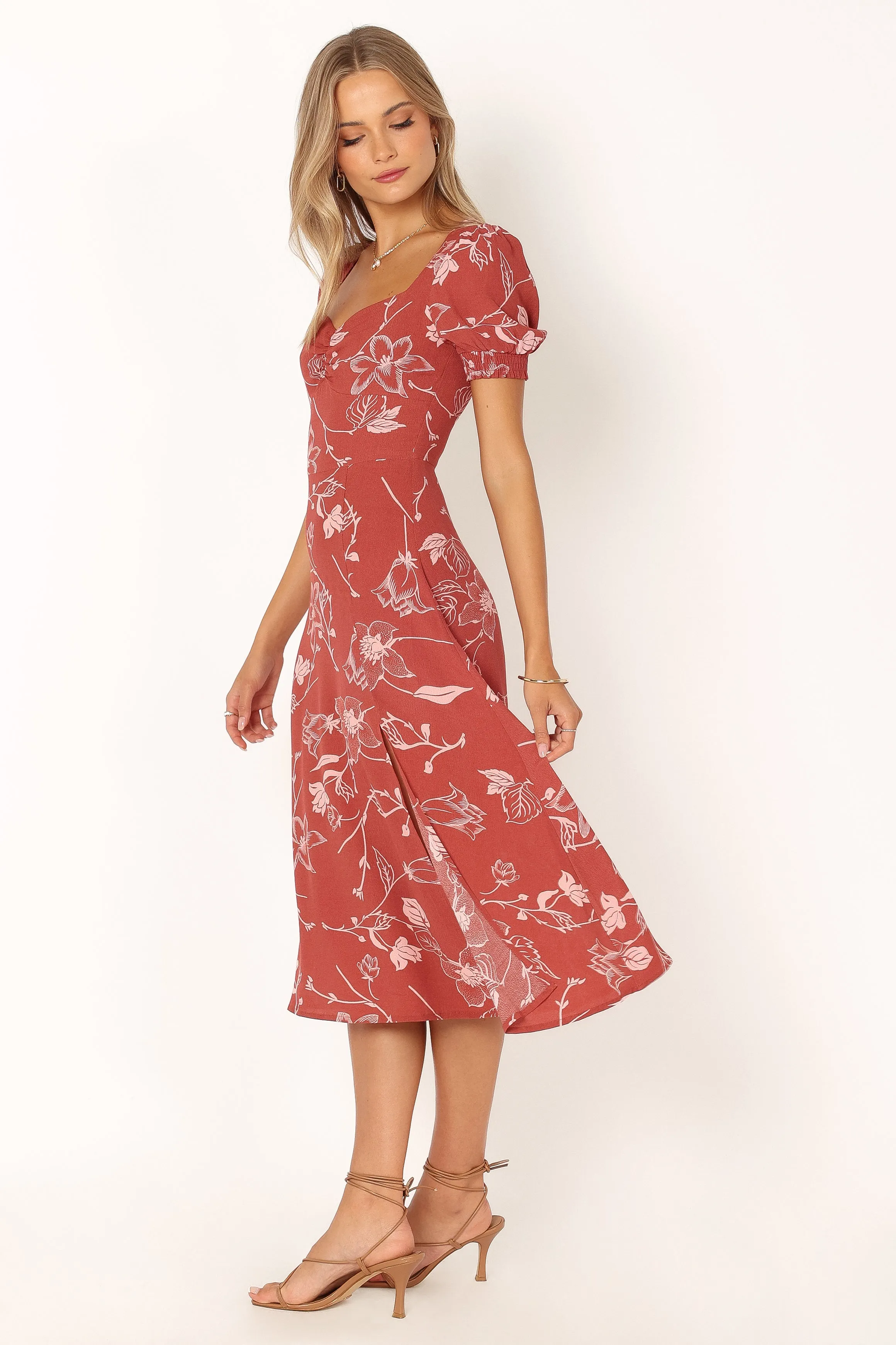 Franklin Dress - Rust Floral sold by Petal & Pup product image thumbnail 5