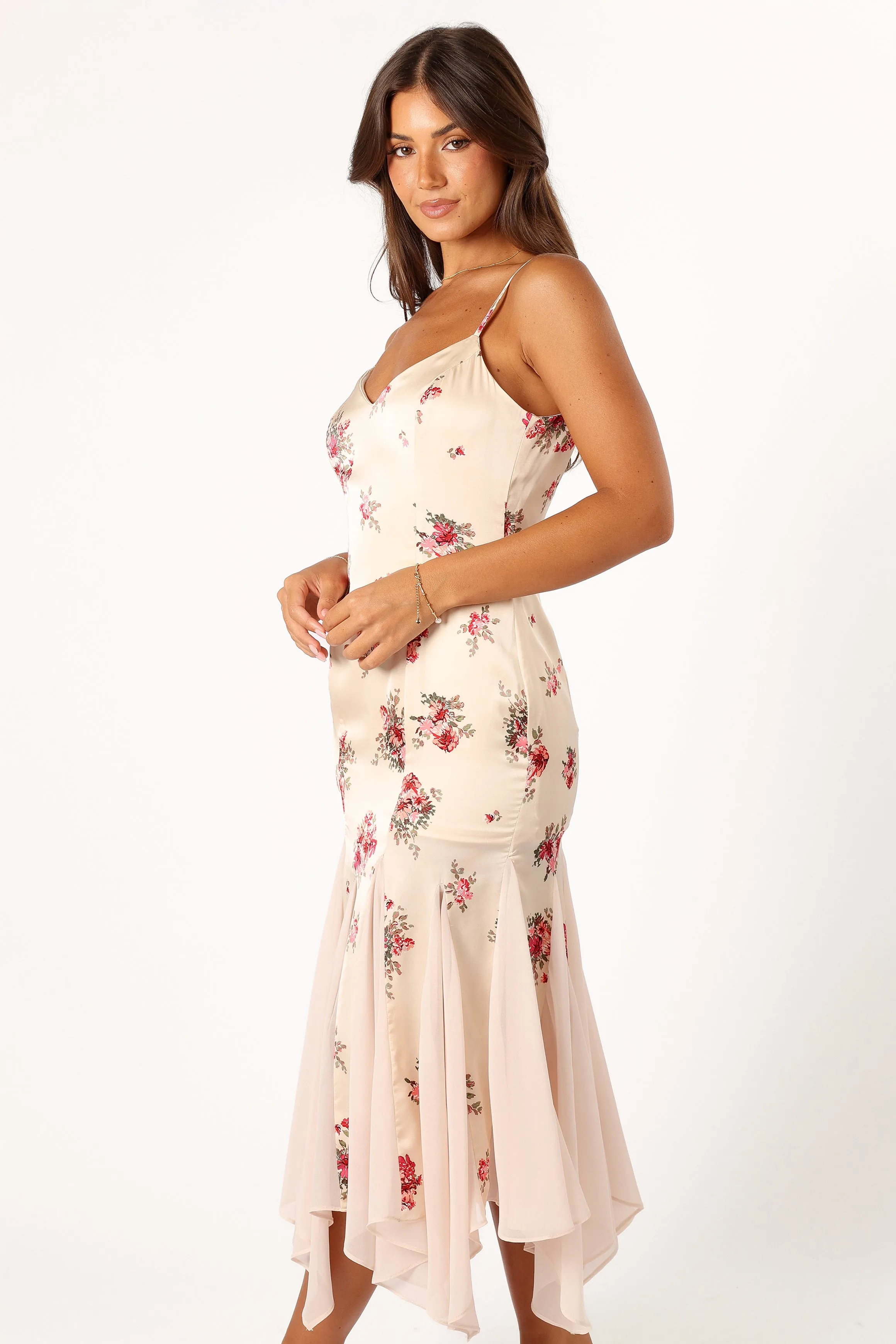 Cinta Midi Dress - Cream Floral sold by Petal & Pup product image thumbnail 3