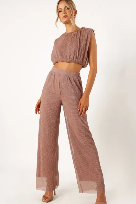 Alexia Two Piece Set - Dusty Rose sold by Petal & Pup
