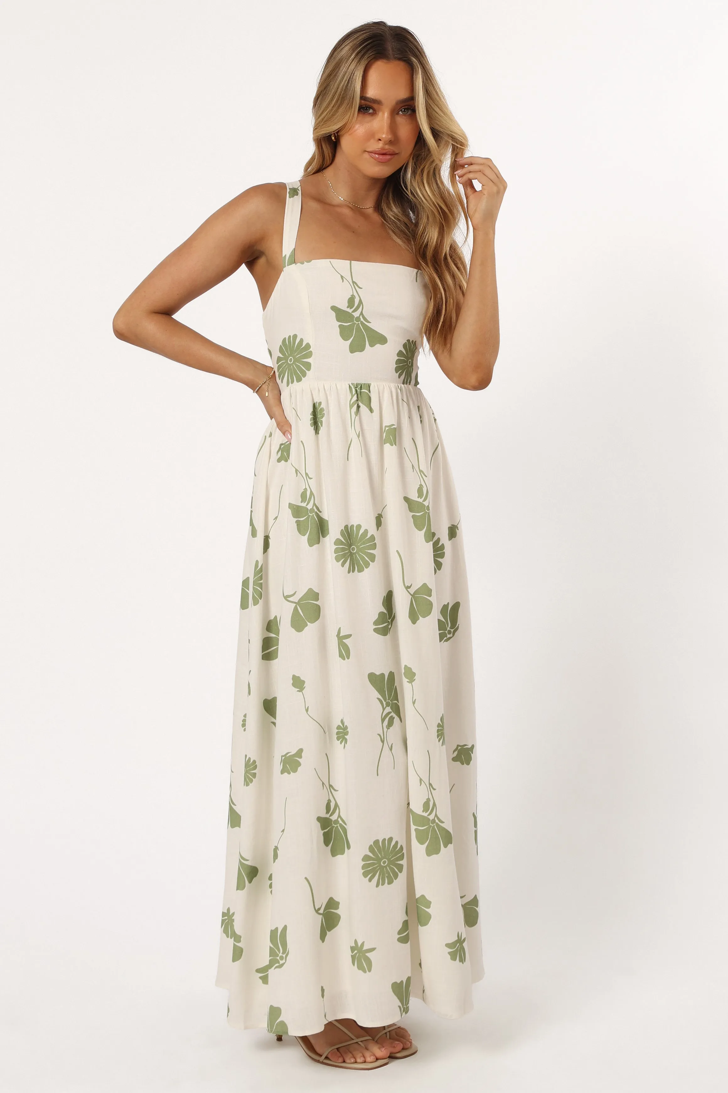 Hazel Maxi Dress - Sage Floral sold by Petal & Pup product image thumbnail 5