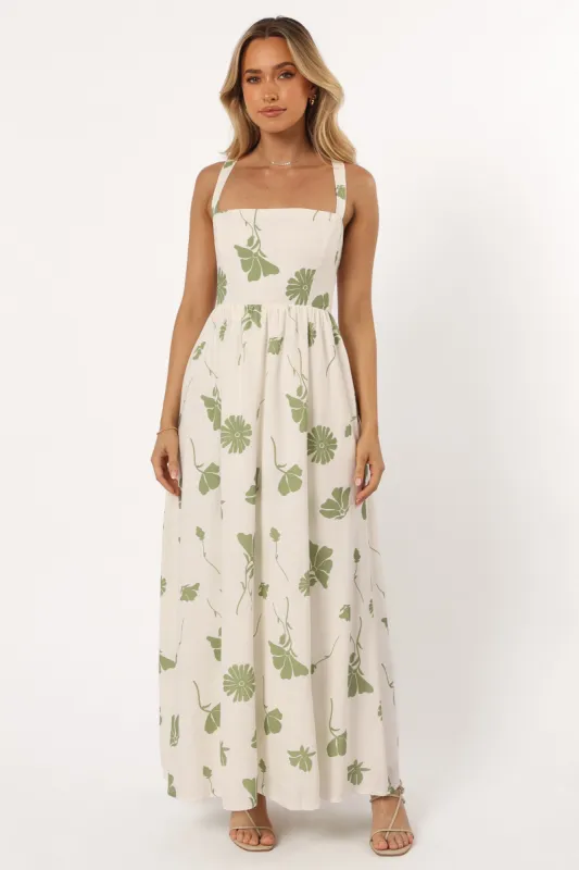 Hazel Maxi Dress - Sage Floral sold by Petal & Pup