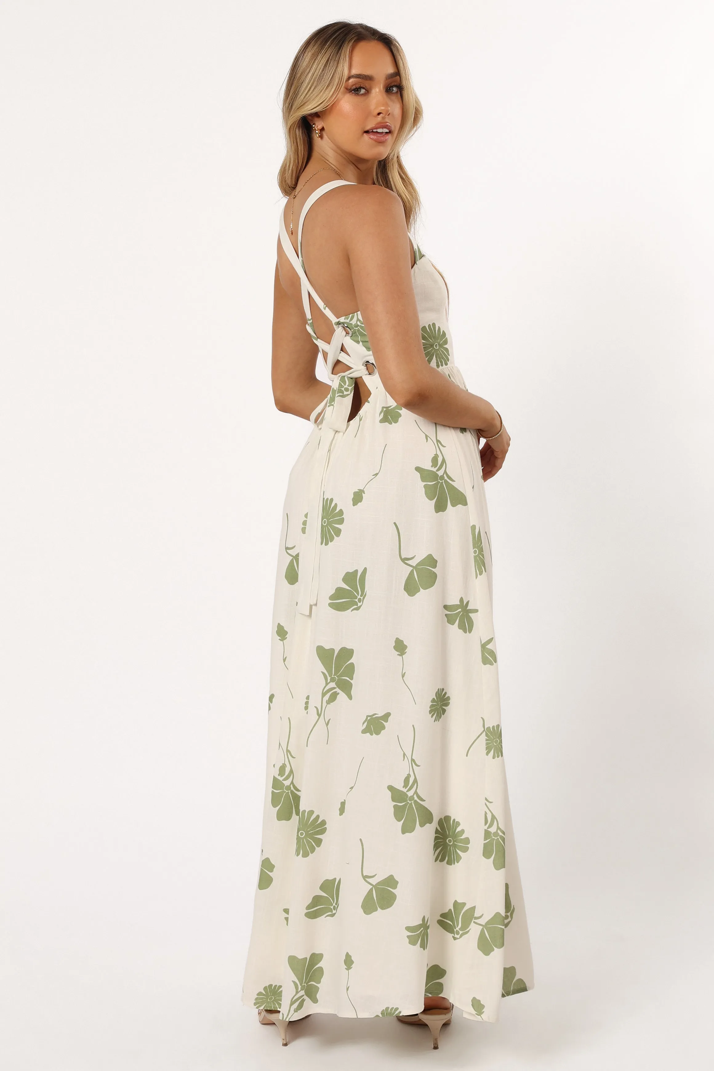 Hazel Maxi Dress - Sage Floral sold by Petal & Pup product image thumbnail 2